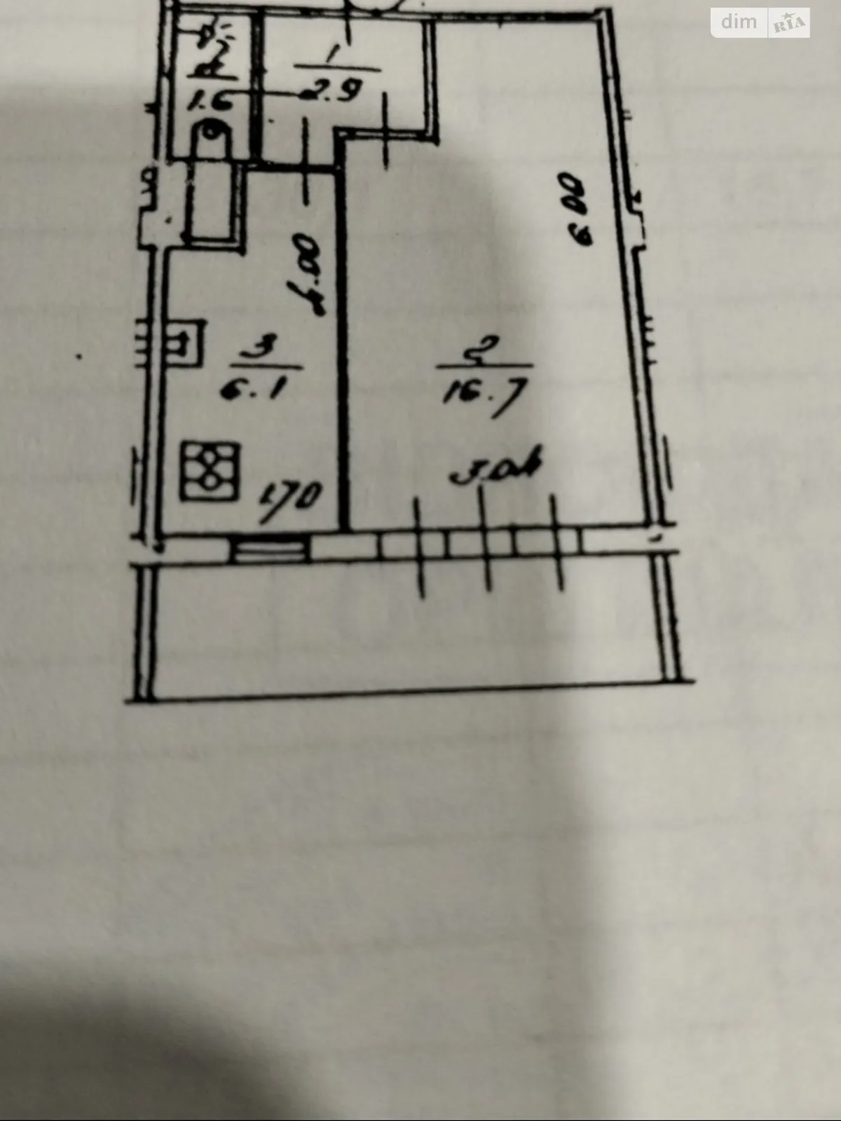 Продається 1-кімнатна квартира 30.1 кв. м у Києві, вул. Березнева, 3 - фото 1