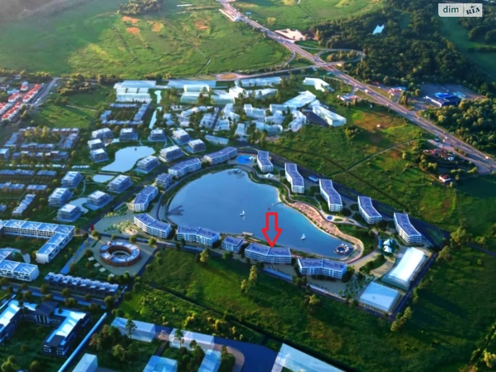 Продається 2-кімнатна квартира 91.3 кв. м у Підгірцях, вул. Паркова, 17 - фото 1