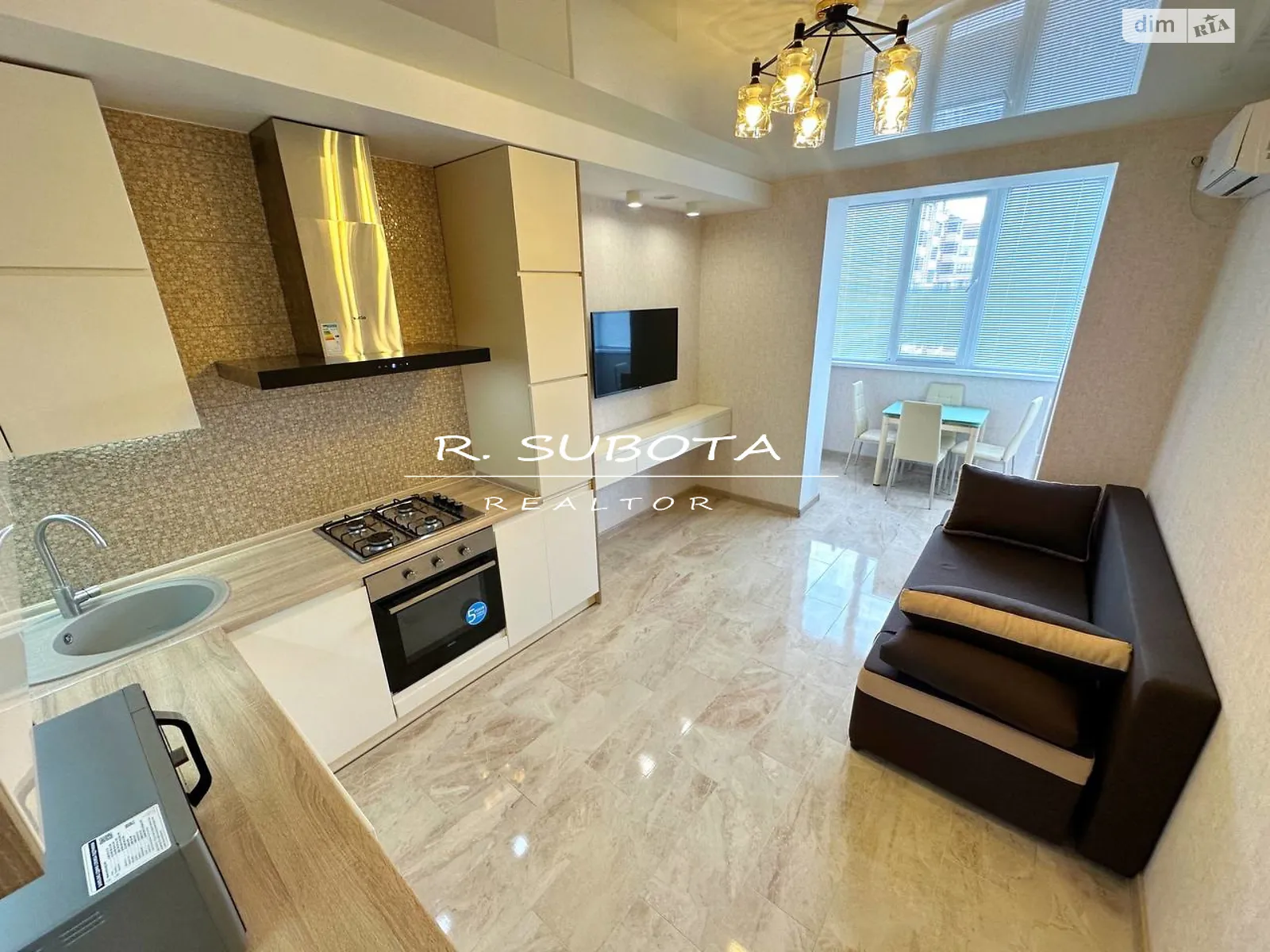 Продається 1-кімнатна квартира 54.8 кв. м у Слобожанському, вул. Співдружності, 1 корпус 4 - фото 1