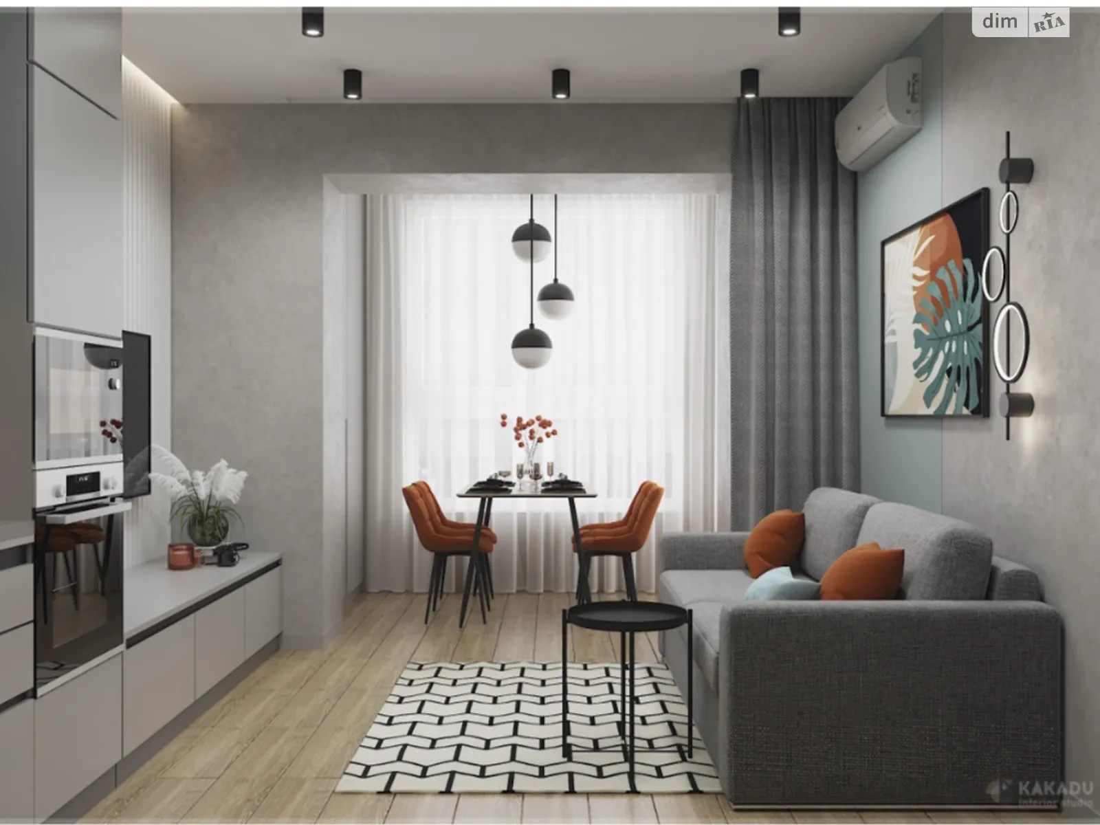 Продается 1-комнатная квартира 42.9 кв. м в Днепре, ул. Евгения Чикаленко(Аржанова), 1 - фото 1