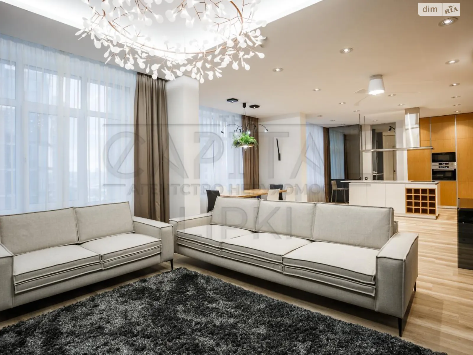 Сдается в аренду 5-комнатная квартира 210 кв. м в Киеве, ул. Андрея Верхогляда(Драгомирова), 17 - фото 1