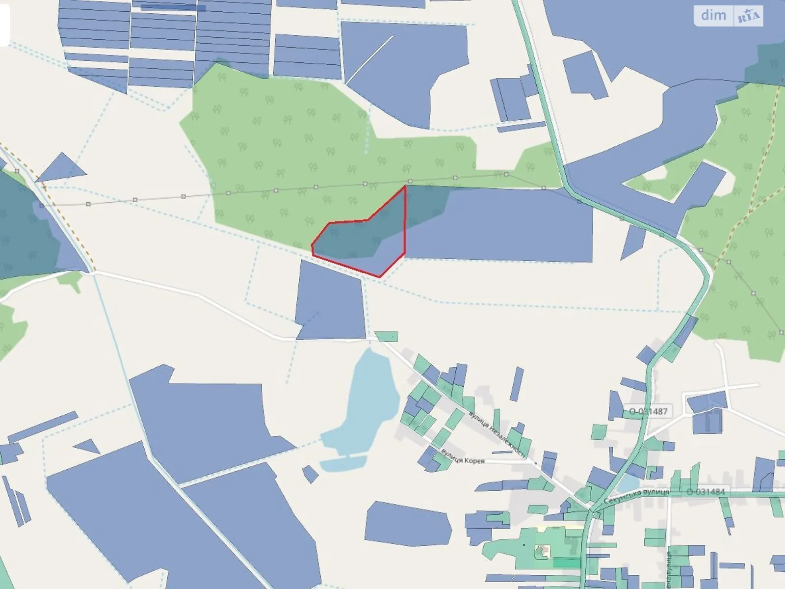 Здається в оренду земельна ділянка 5.6113 соток у Волинській області, цена: 8531 грн - фото 1