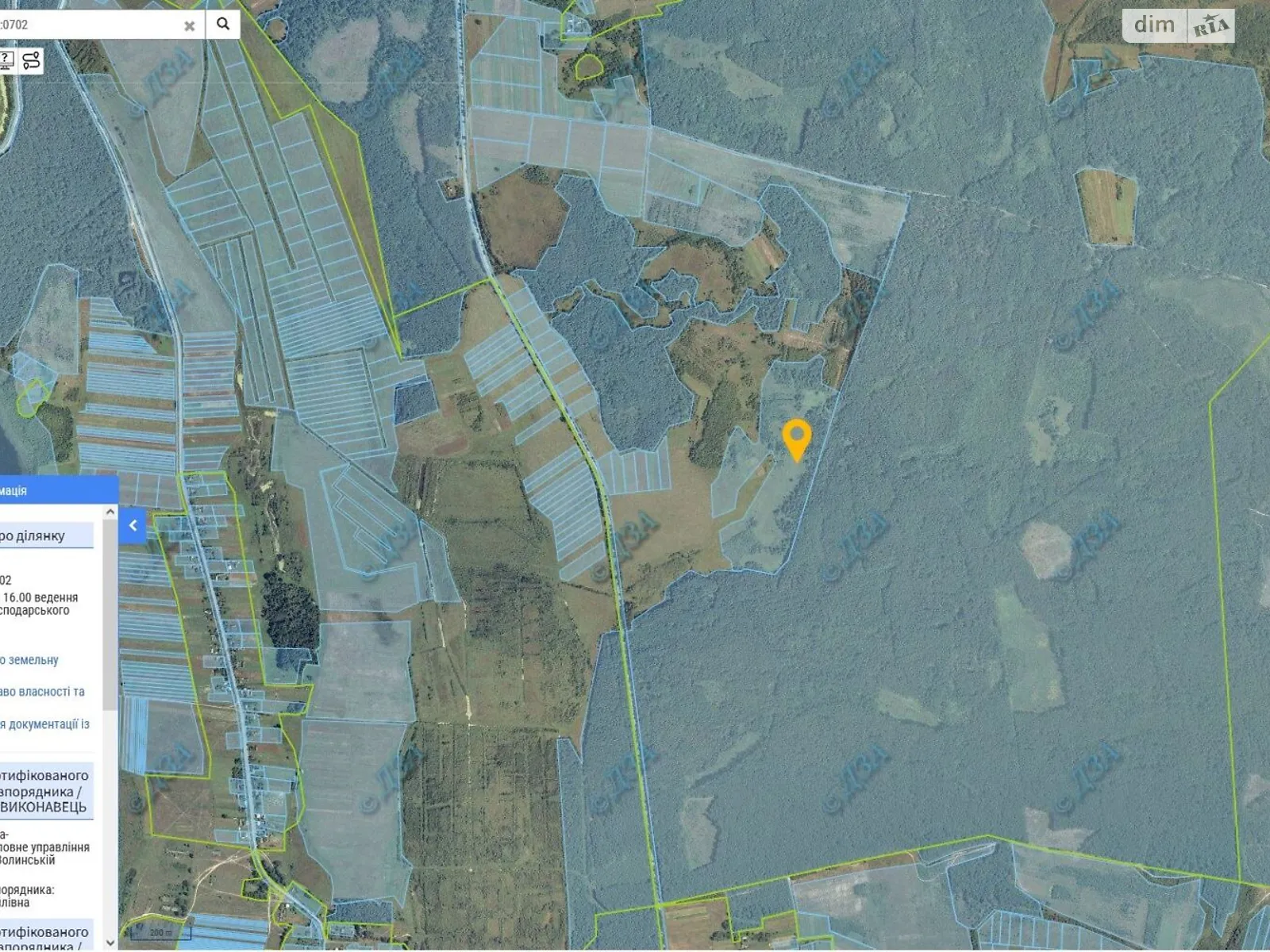 Здається в оренду земельна ділянка 16.5715 соток у Волинській області, цена: 5881 грн - фото 1