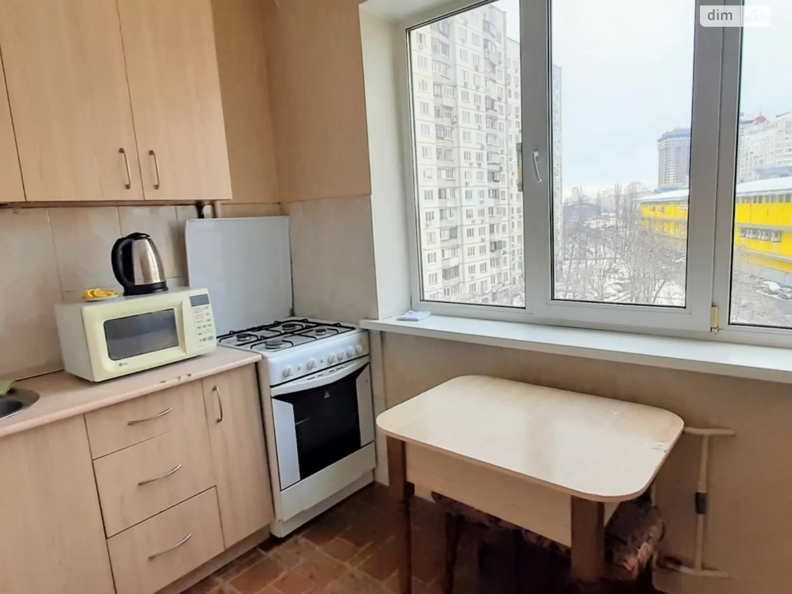 Здається в оренду 1-кімнатна квартира 34 кв. м у Києві, просп. Оболонський, 11А - фото 1