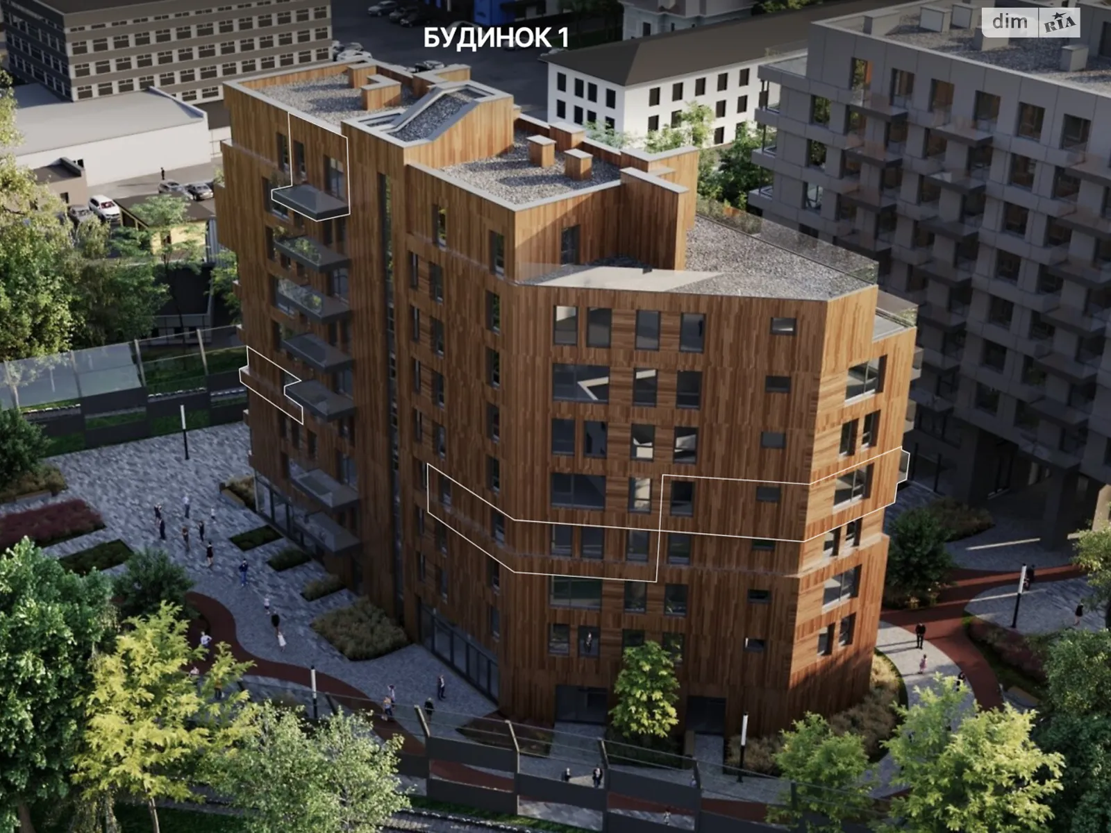 Продается 1-комнатная квартира 57.6 кв. м в Львове, ул. Владимира Навроцкого, 69 - фото 1