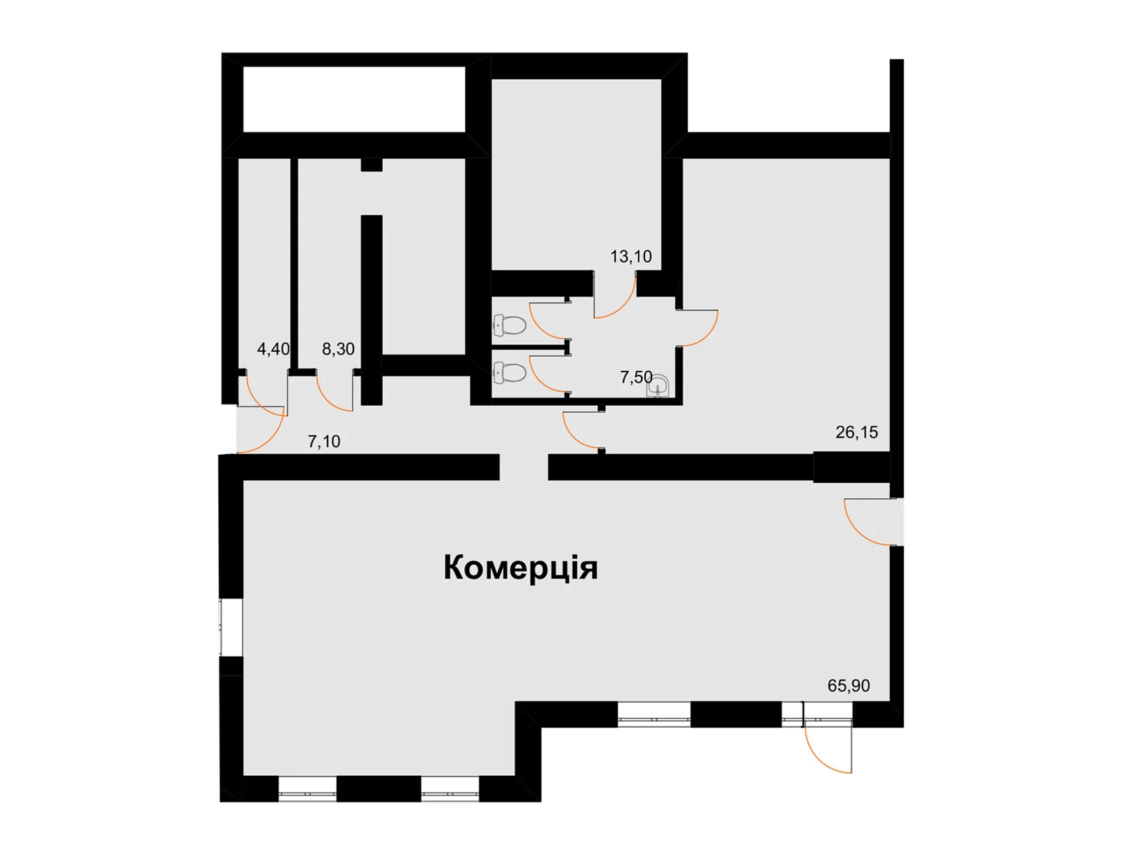 Продается офис 133 кв. м в бизнес-центре, цена: 80024 $ - фото 1