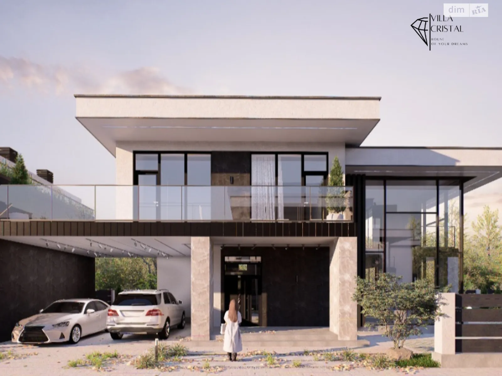 Продается дом на 3 этажа 200 кв. м с камином, цена: 220000 $ - фото 1