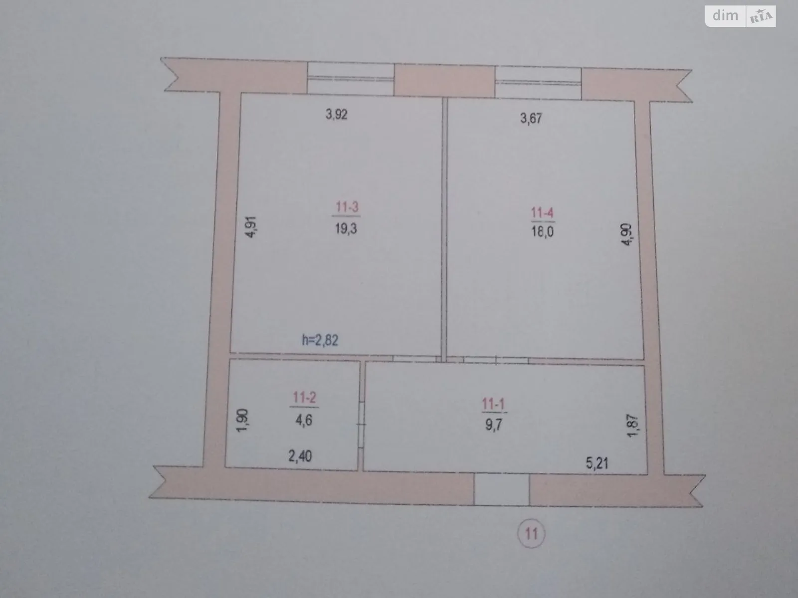 Продается 1-комнатная квартира 51.6 кв. м в Хмельницком, Старокостянтиновское шоссе, 20/7 - фото 1