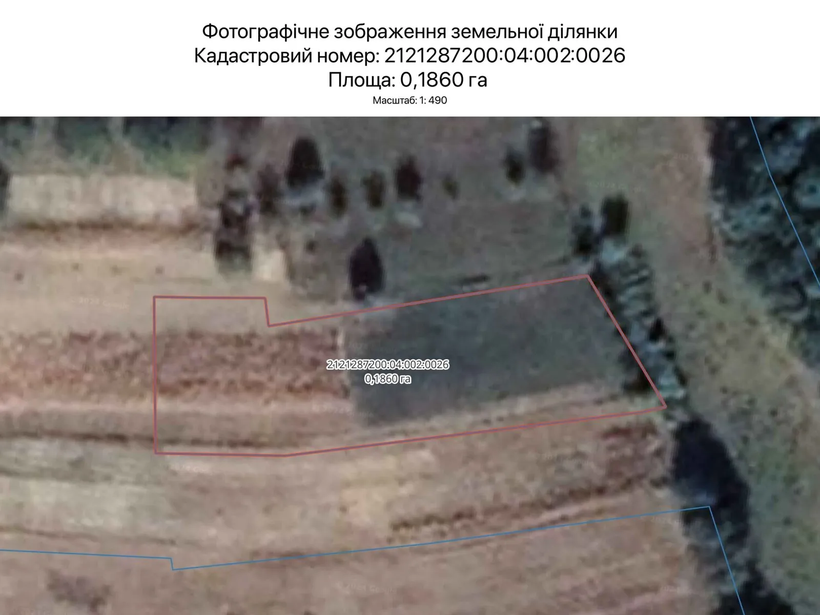 Сдается в аренду земельный участок 0.186 соток в Закарпатской области, цена: 476 грн - фото 1