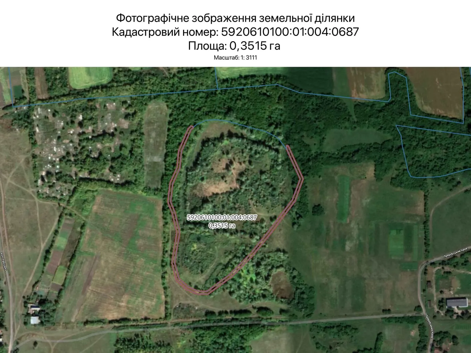 Сдается в аренду земельный участок 0.3515 соток в Сумской области, цена: 1431 грн - фото 1