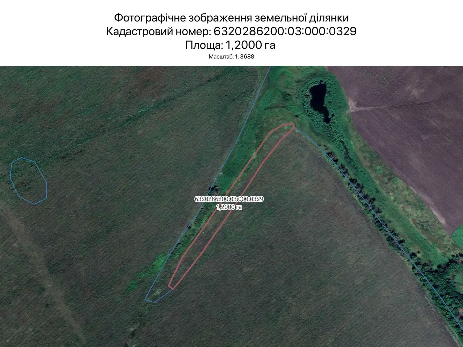 Сдается в аренду земельный участок 1.2 соток в Харьковской области, цена: 1129 грн - фото 1