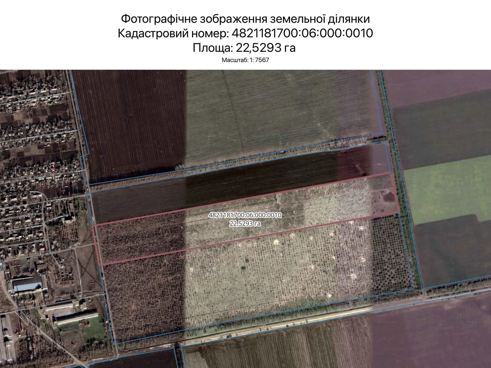 Сдается в аренду земельный участок 22.5293 соток в Николаевской области, цена: 166184 грн - фото 1
