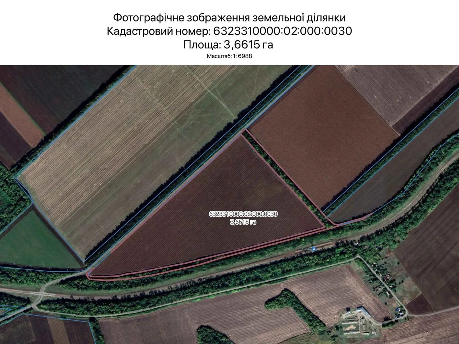 Сдается в аренду земельный участок 3.6615 соток в Харьковской области, цена: 19313 грн - фото 1