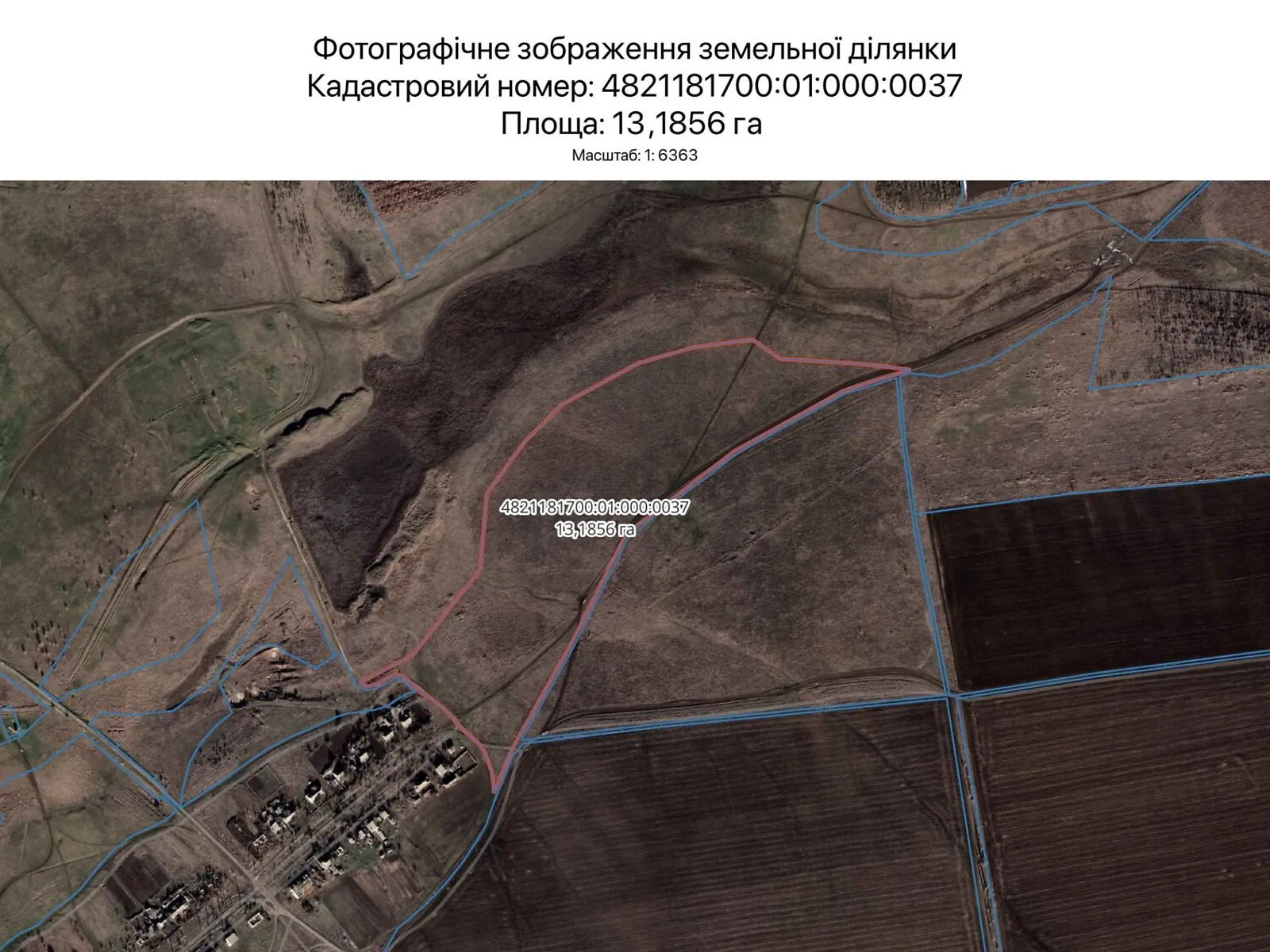 Сдается в аренду земельный участок 13.1856 соток в Николаевской области, цена: 32518 грн - фото 1