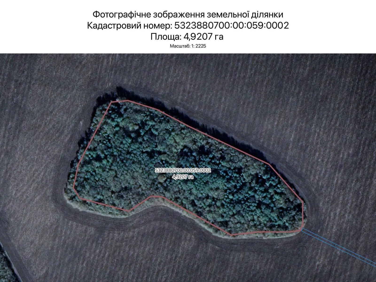 Сдается в аренду земельный участок 5.0786 соток в Полтавской области, цена: 25505 грн - фото 1