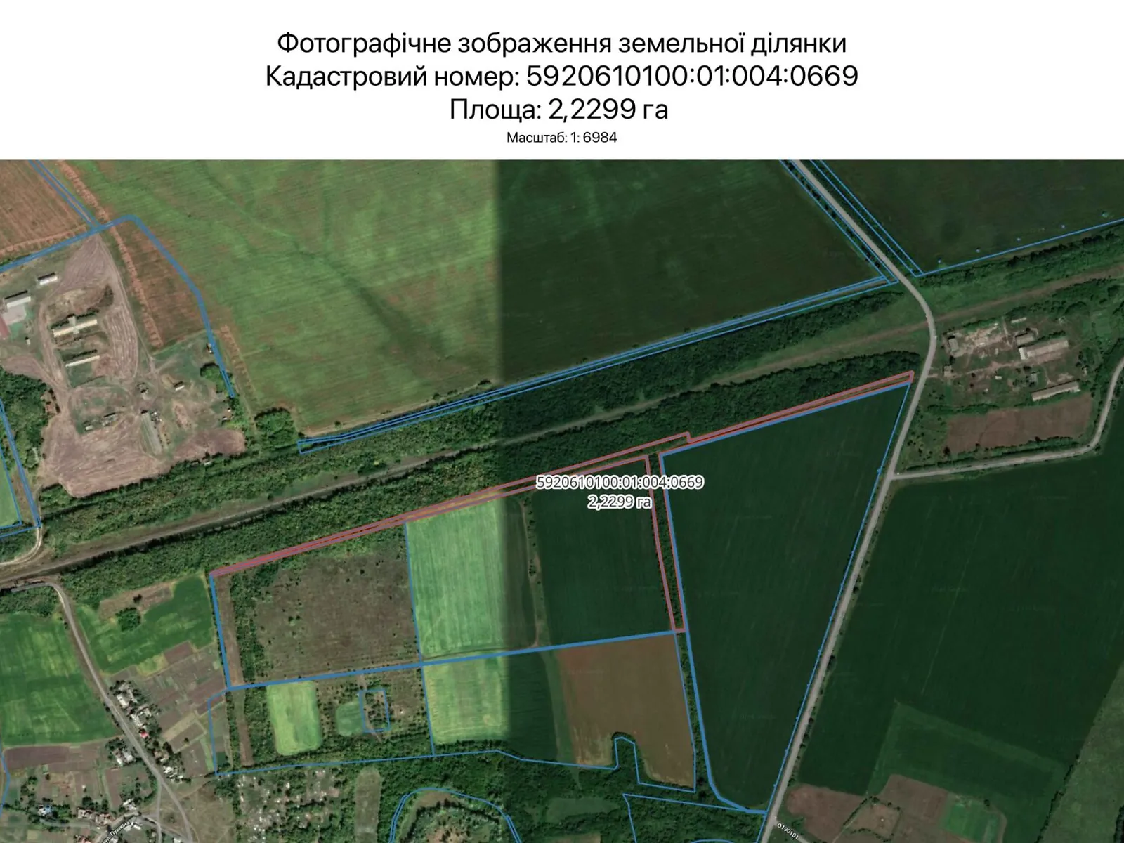Сдается в аренду земельный участок 2.2299 соток в Сумской области, цена: 9081 грн - фото 1