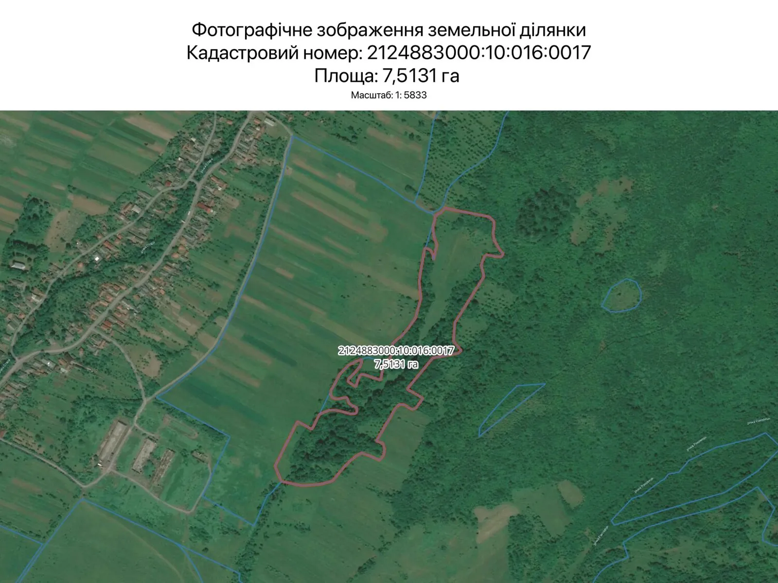 Сдается в аренду земельный участок 7.5131 соток в Закарпатской области, цена: 17792 грн - фото 1