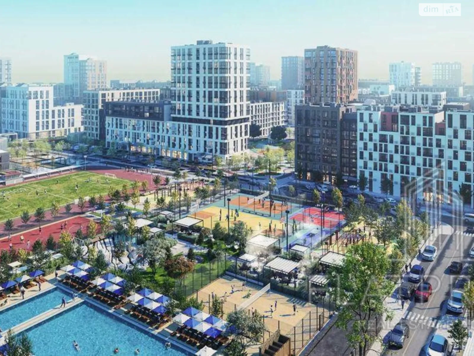 Продається 1-кімнатна квартира 44.3 кв. м у Києві, вул. Салютна, 2 - фото 1