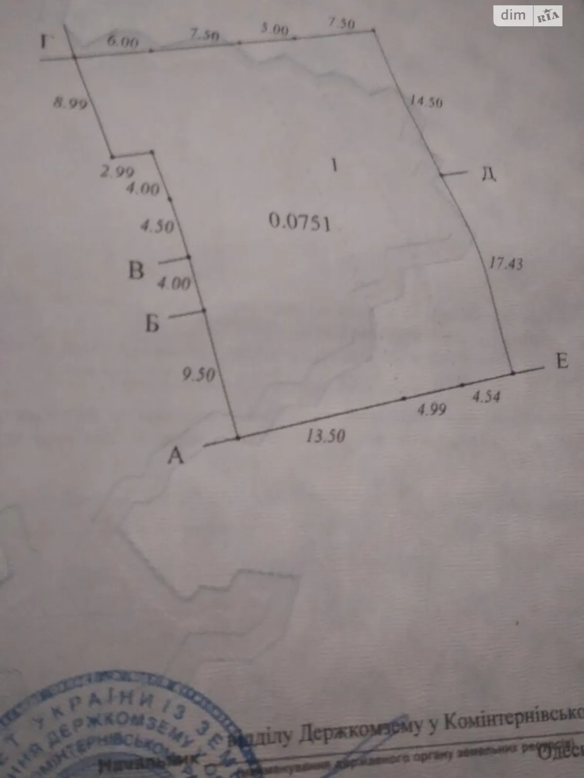 Продається земельна ділянка 7.51 соток у Одеській області, цена: 150000 $ - фото 1
