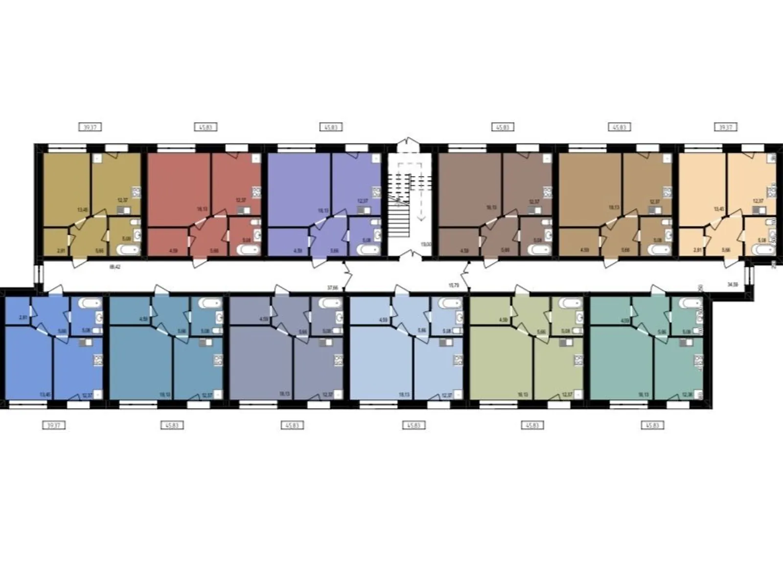 Продается 1-комнатная квартира 45.83 кв. м в Хмельницком, ул. Августовская, 9 - фото 1