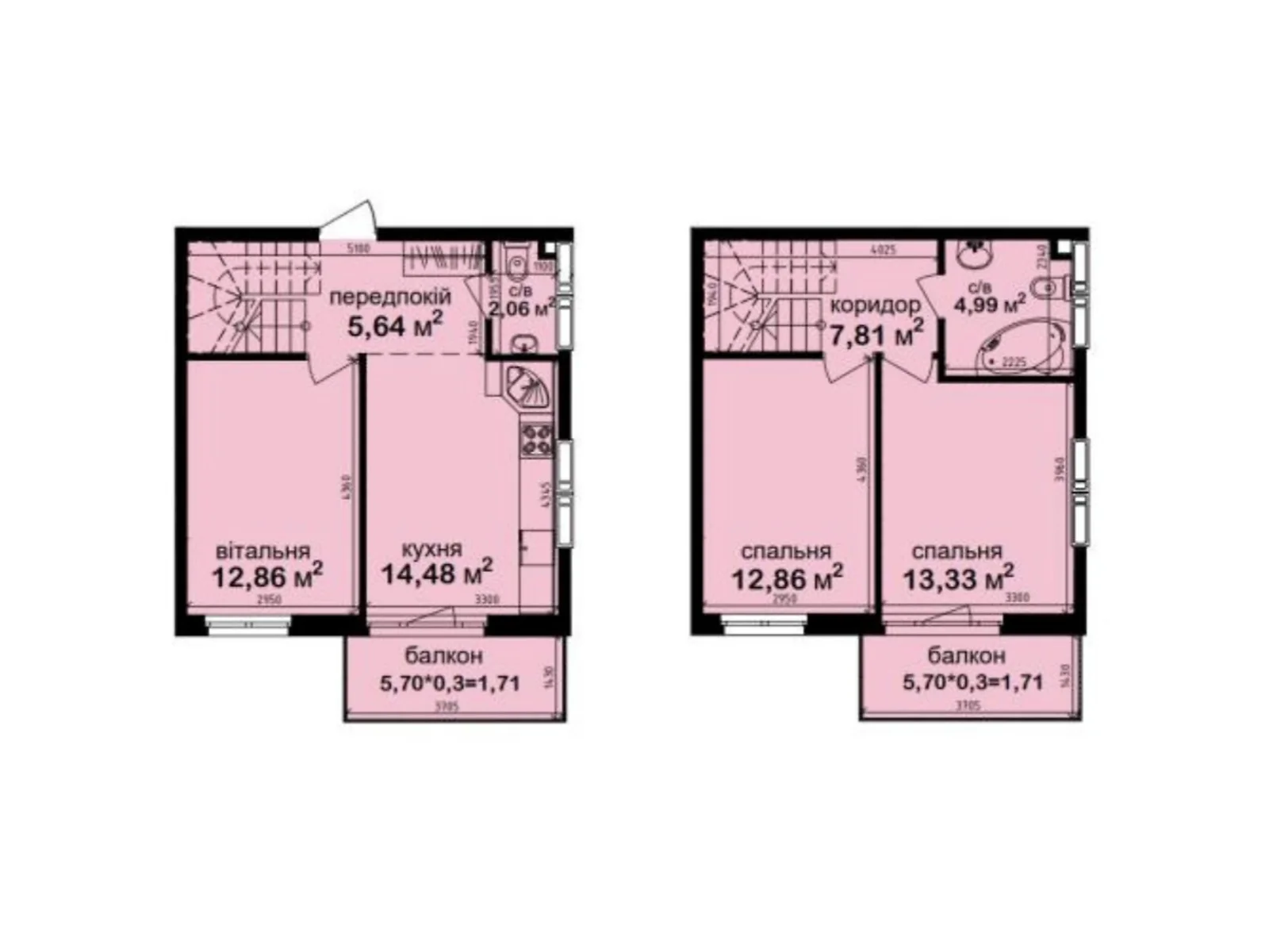 Продається 3-кімнатна квартира 77.45 кв. м у Києві, вул. Метрологічна, 42 - фото 1