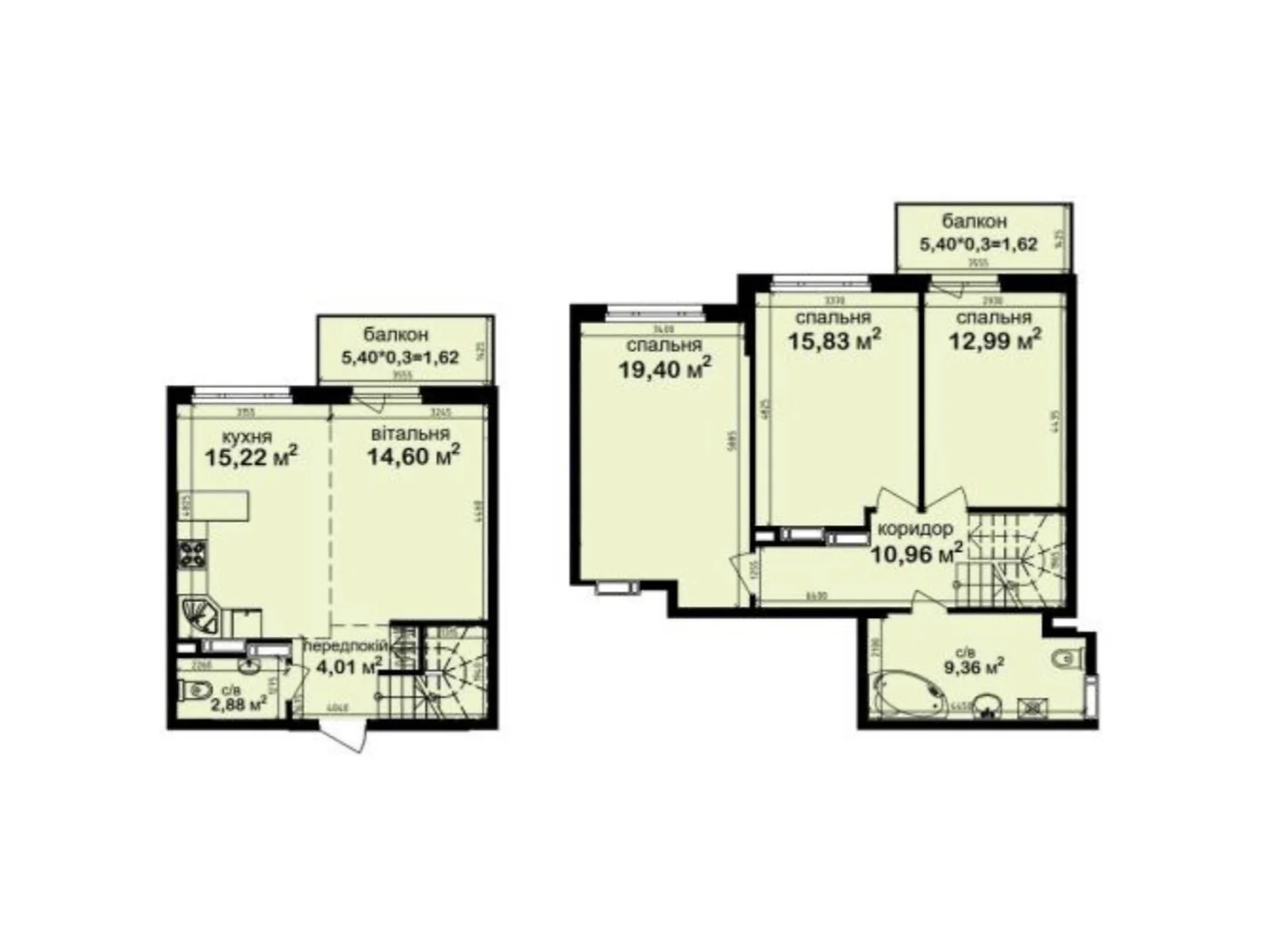 Продається 4-кімнатна квартира 108.49 кв. м у Києві, вул. Метрологічна, 42 - фото 1