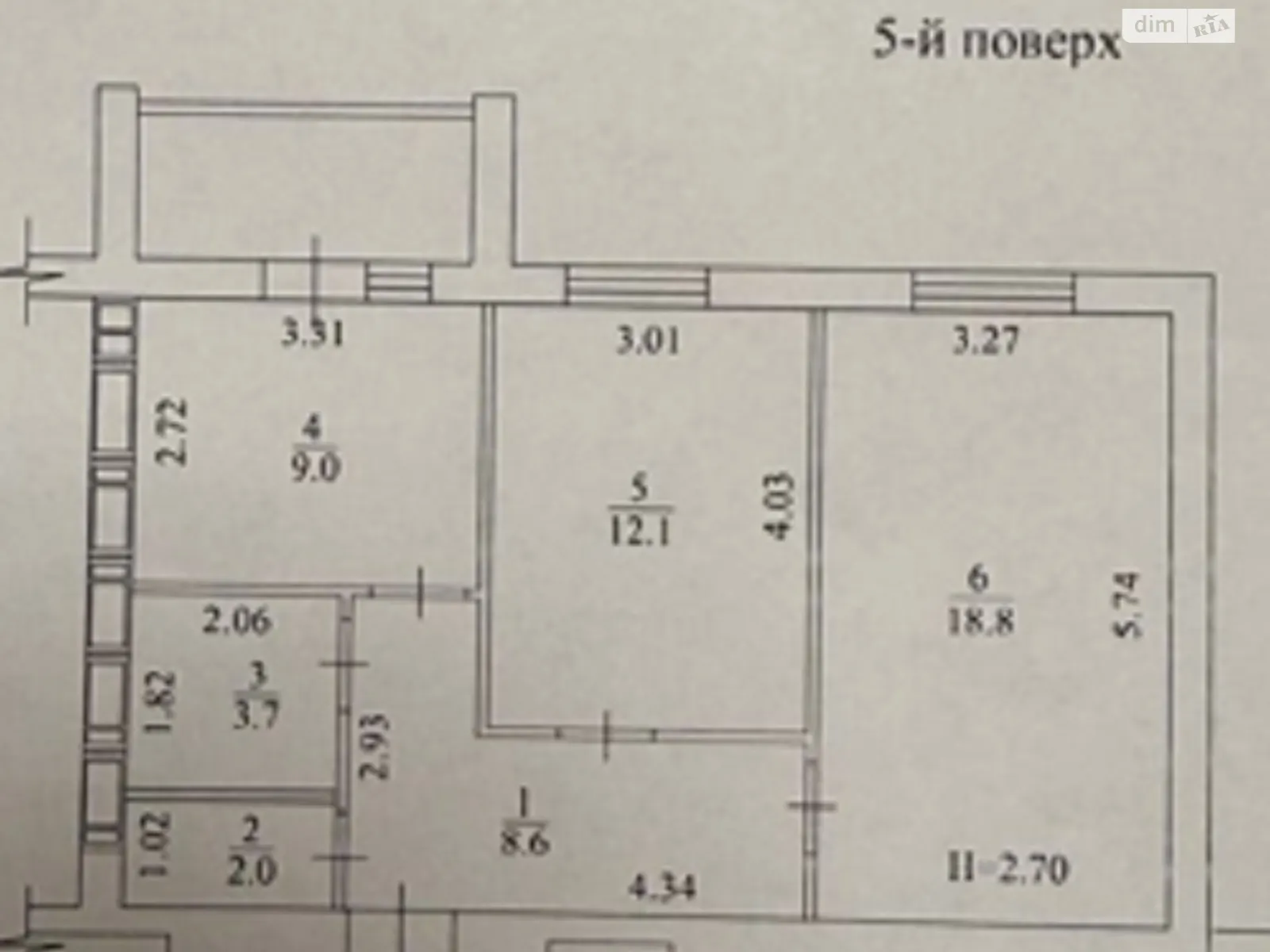 Продается 2-комнатная квартира 56.2 кв. м в Харькове, ул. Академика Барабашова, 14А - фото 1