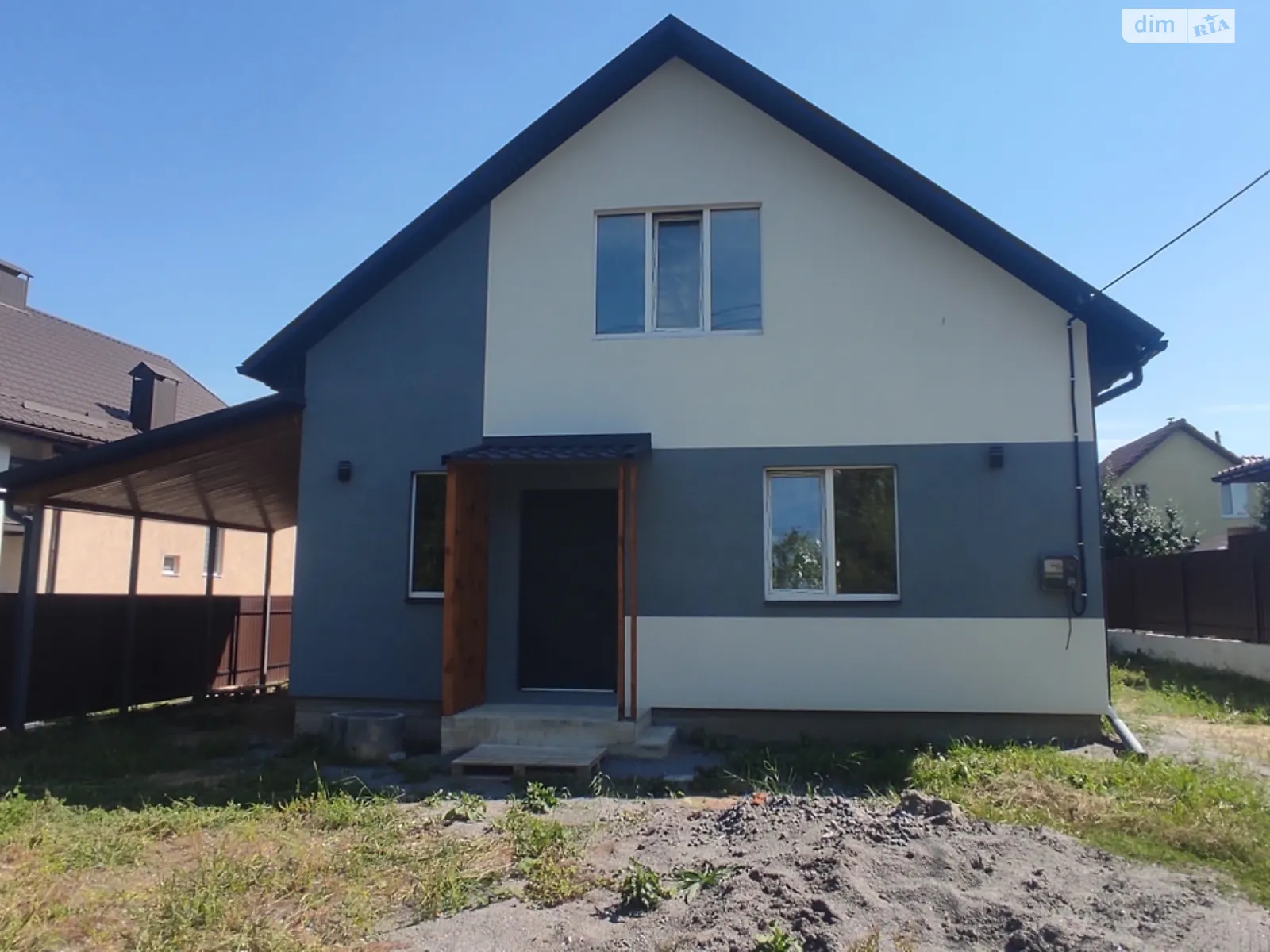 Продается дом на 2 этажа 120 кв. м с камином, цена: 77000 $ - фото 1