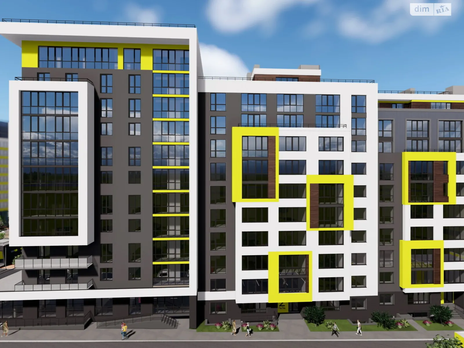 2-комнатная квартира 68.9 кв. м в Тернополе, ул. Энергетическая, 5 - фото 1