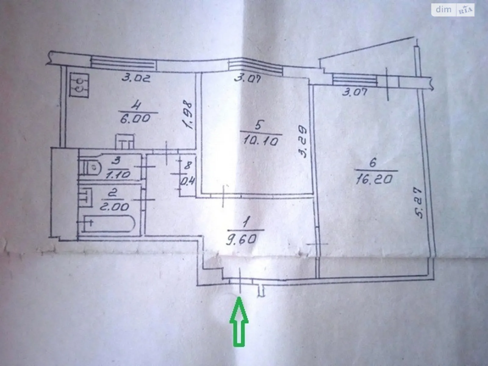 Продается 2-комнатная квартира 46.1 кв. м в Харькове, просп. Аэрокосмический(Гагарина) - фото 1