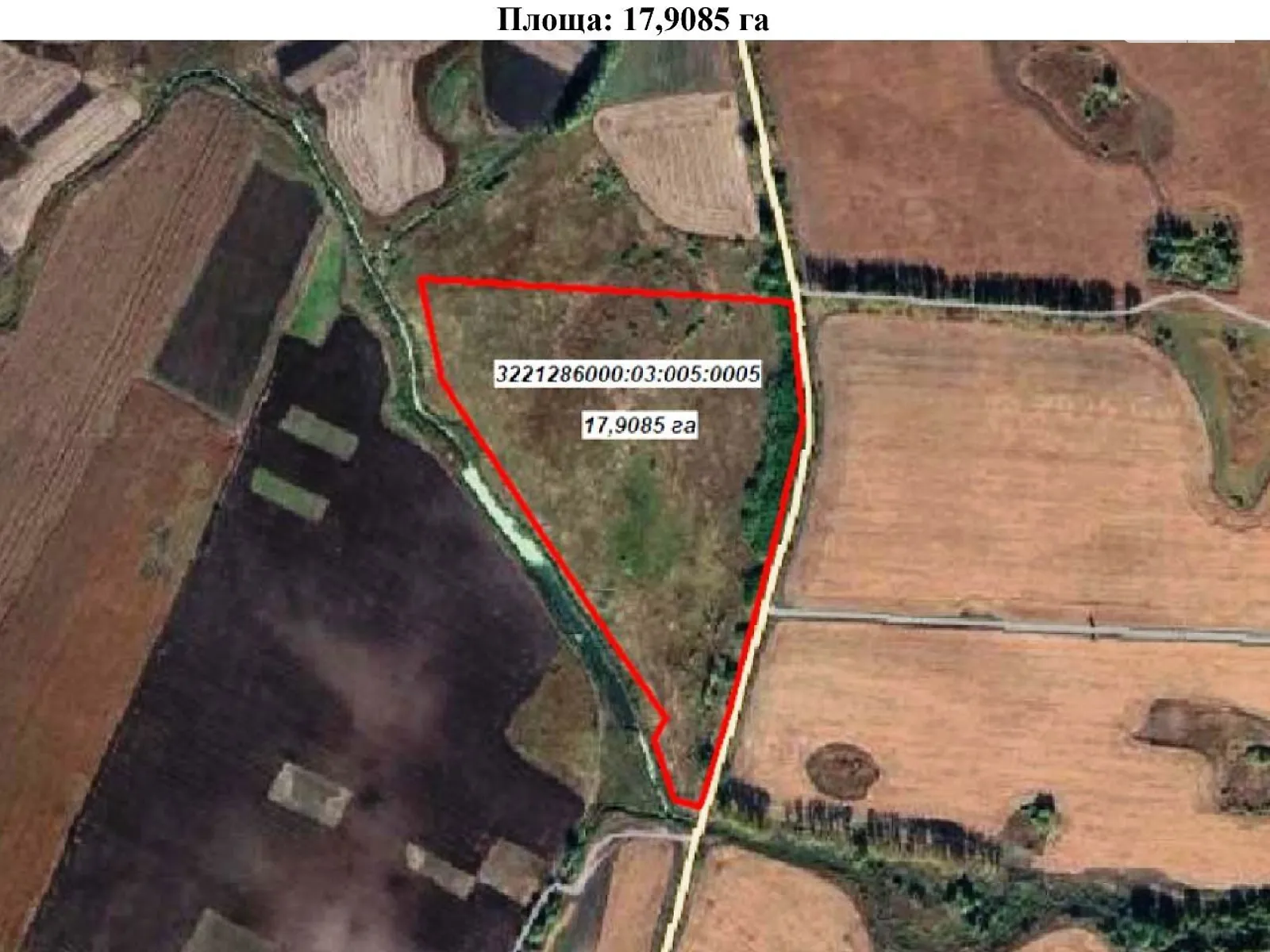 Сдается в аренду земельный участок 17.9085 соток в Киевской области, цена: 18982 грн - фото 1