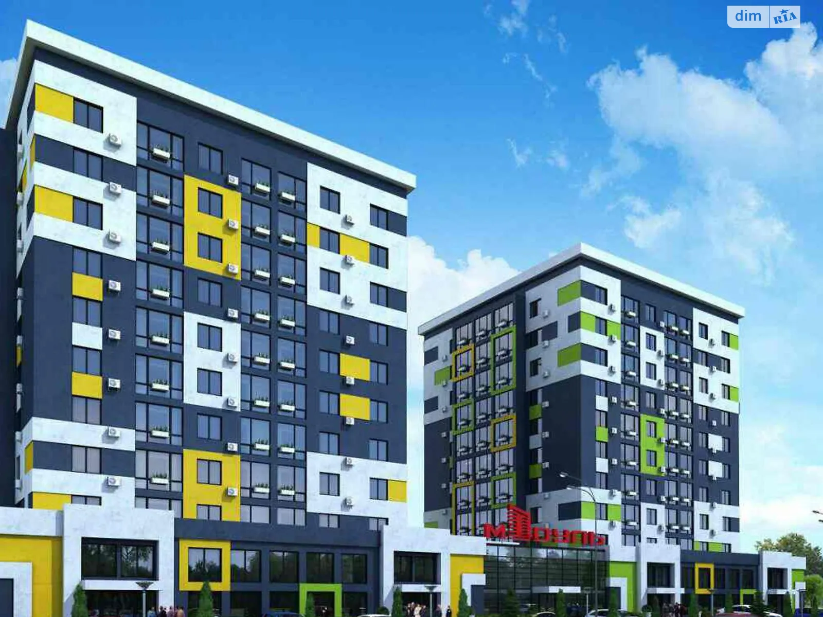 Продається 1-кімнатна квартира 28.14 кв. м у Бучі, бул. Леоніда Бірюкова - фото 1