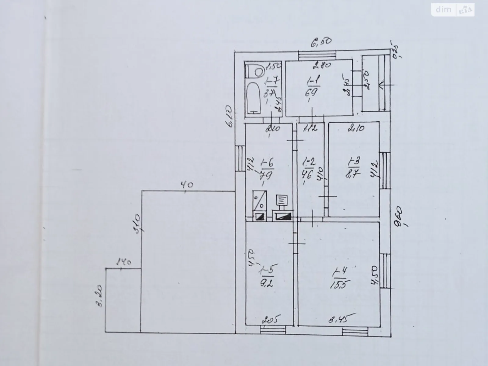 Продается дом на 2 этажа 60 кв. м с мебелью, цена: 21500 $ - фото 1
