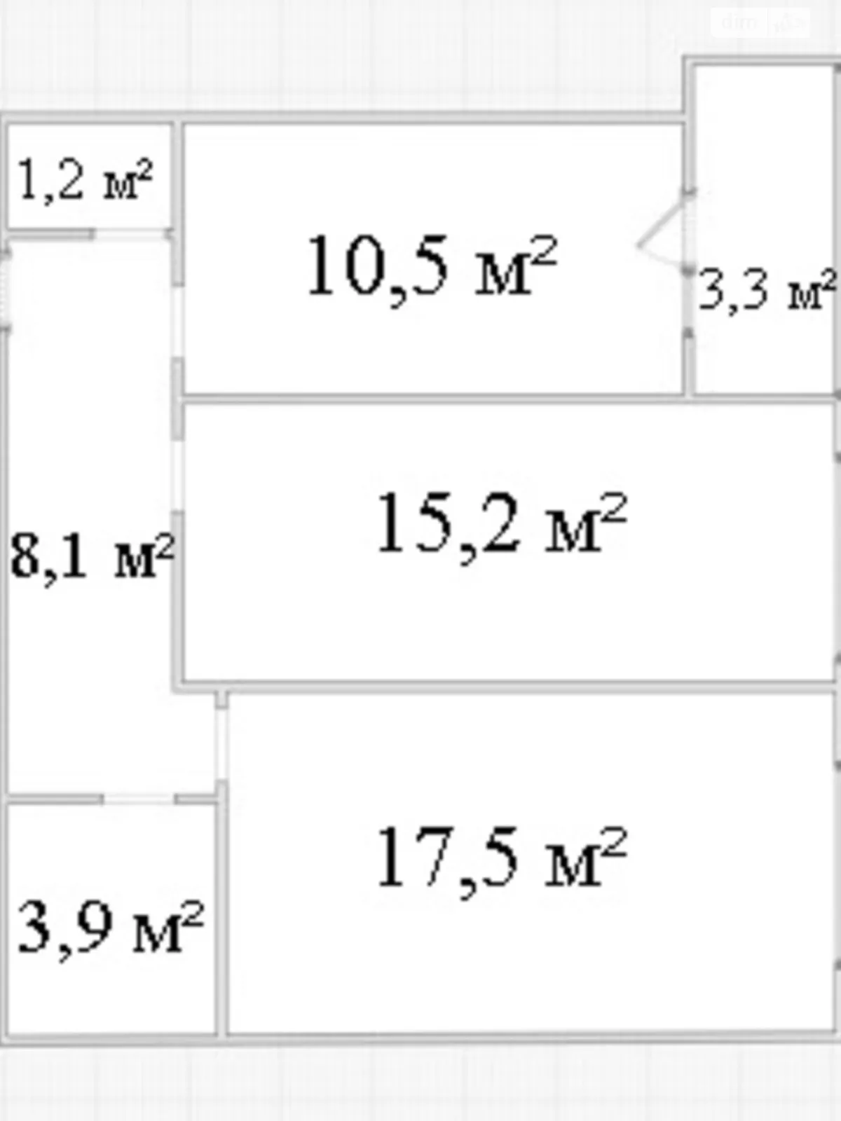 Продається 2-кімнатна квартира 49 кв. м у Тульчині, вул. Миколи Леонтовича - фото 1