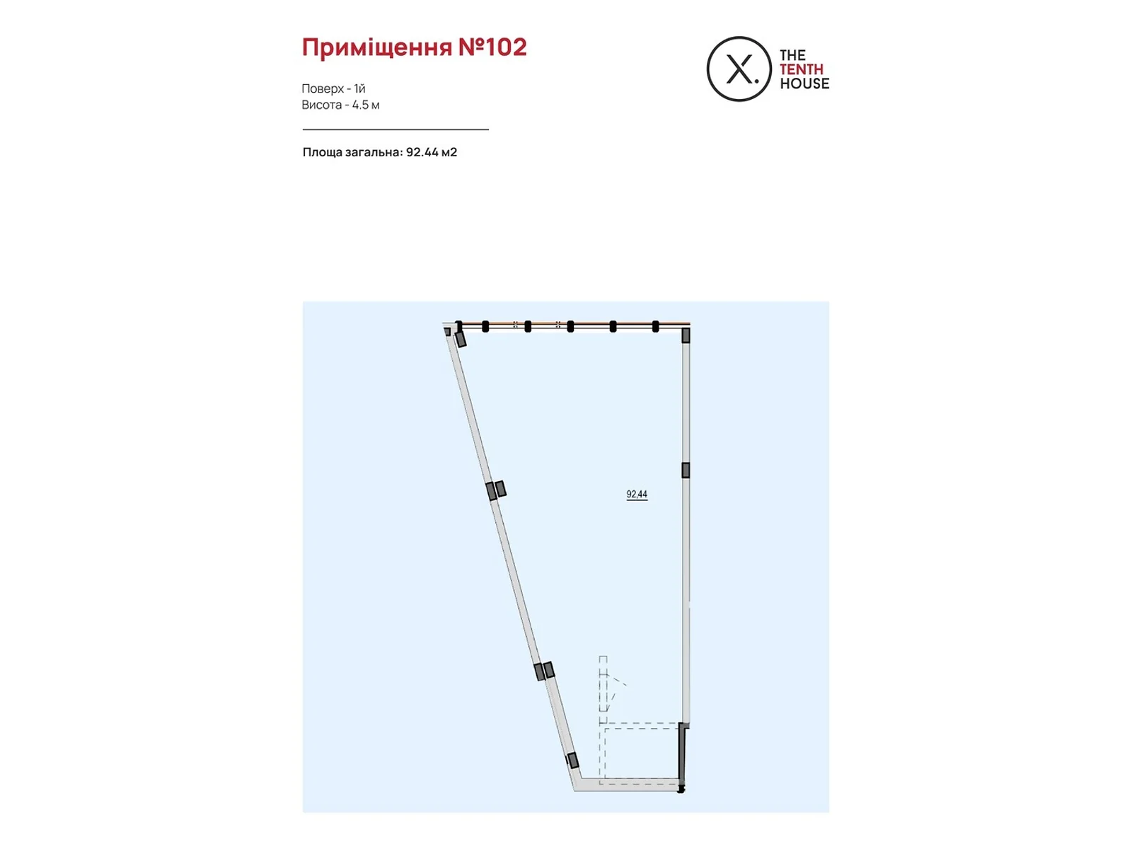 Продается офис 92.44 кв. м в бизнес-центре, цена: 510473 $ - фото 1