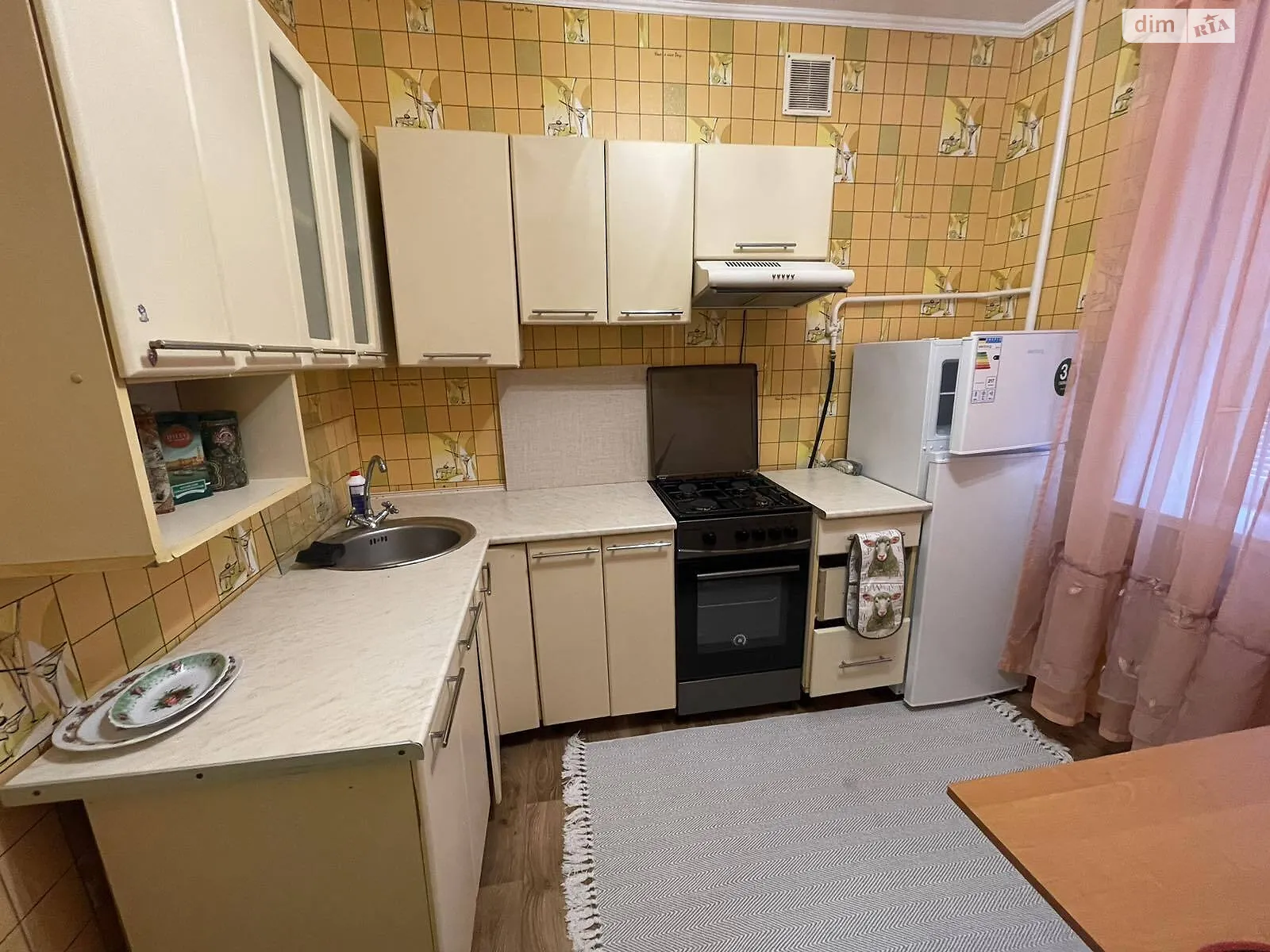 Сдается в аренду 1-комнатная квартира 34 кв. м в Хмельницком, ул. Владимирская, 1 - фото 1