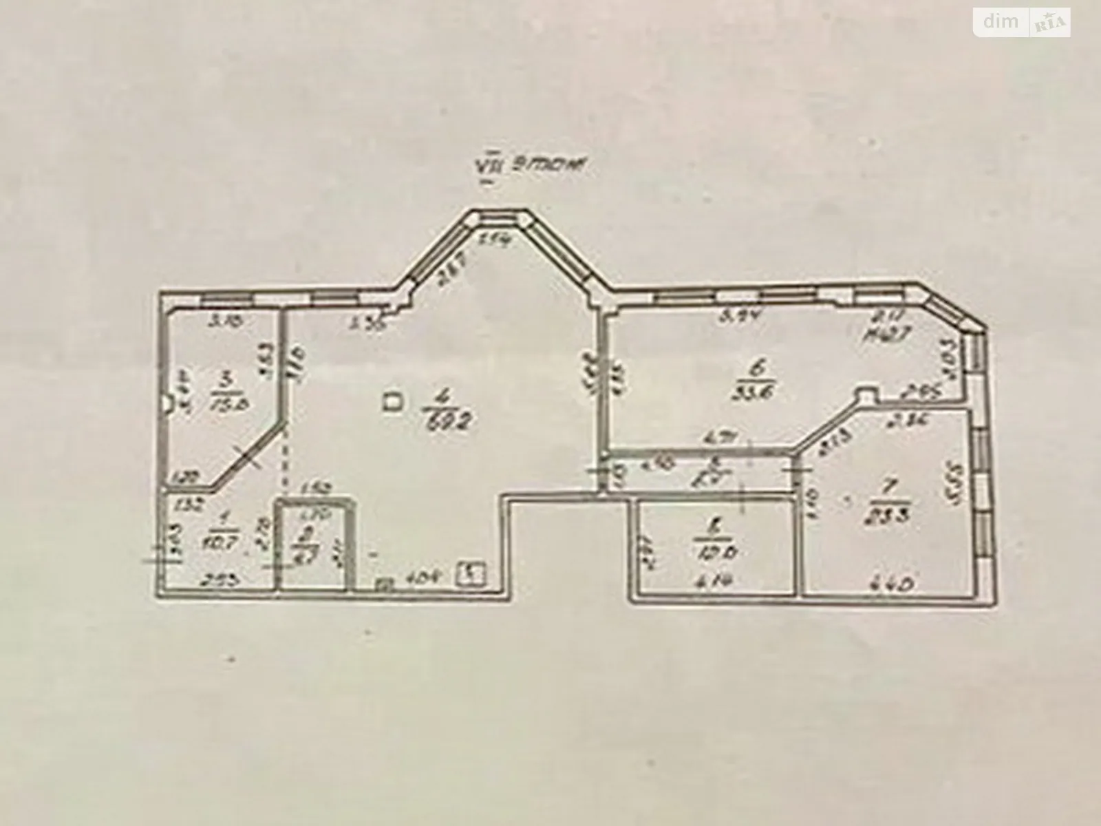Продается 3-комнатная квартира 174.9 кв. м в Одессе, просп. Шевченко - фото 1
