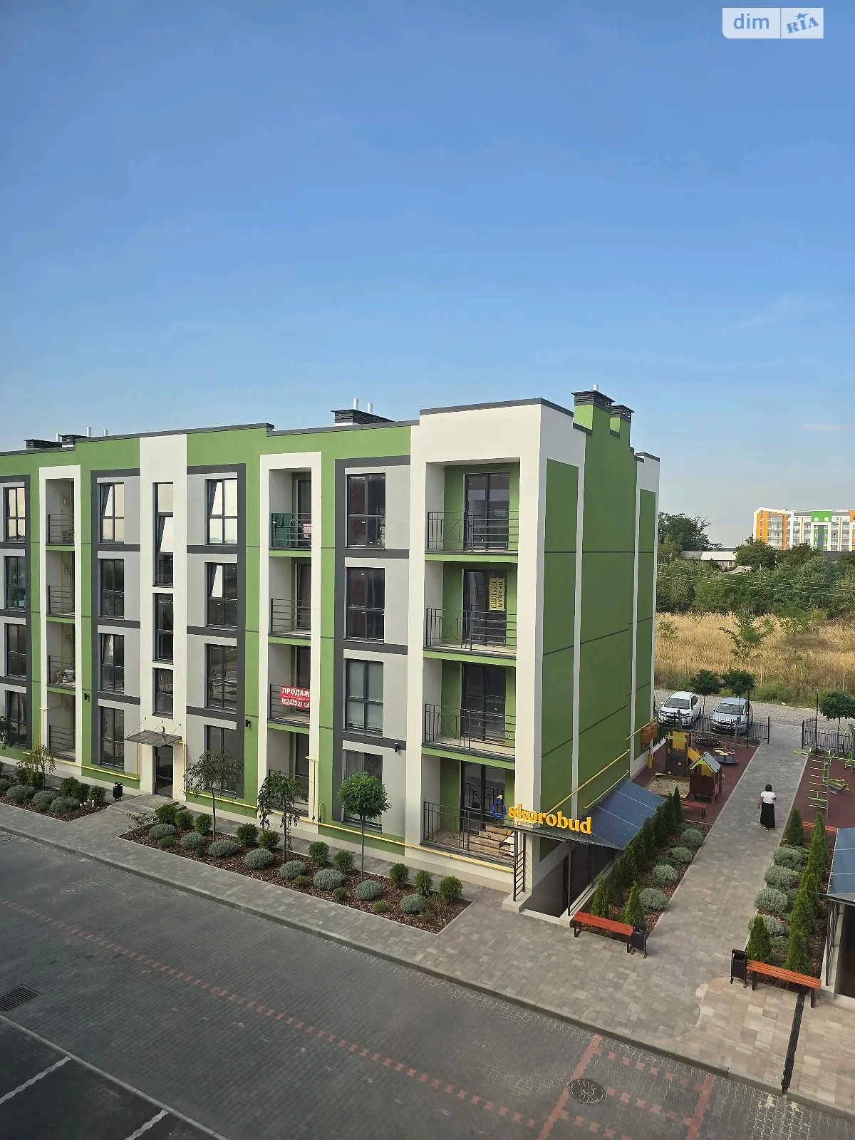 Продается 1-комнатная квартира 26 кв. м в Гостомеле, Гостомель вул Українська, 13/4 - фото 1