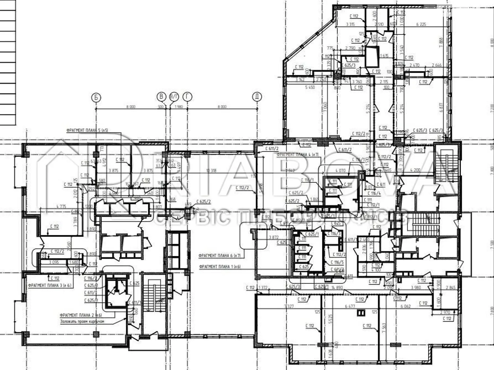 Сдается в аренду офис 1237.3 кв. м в бизнес-центре, цена: 25168 $ - фото 1
