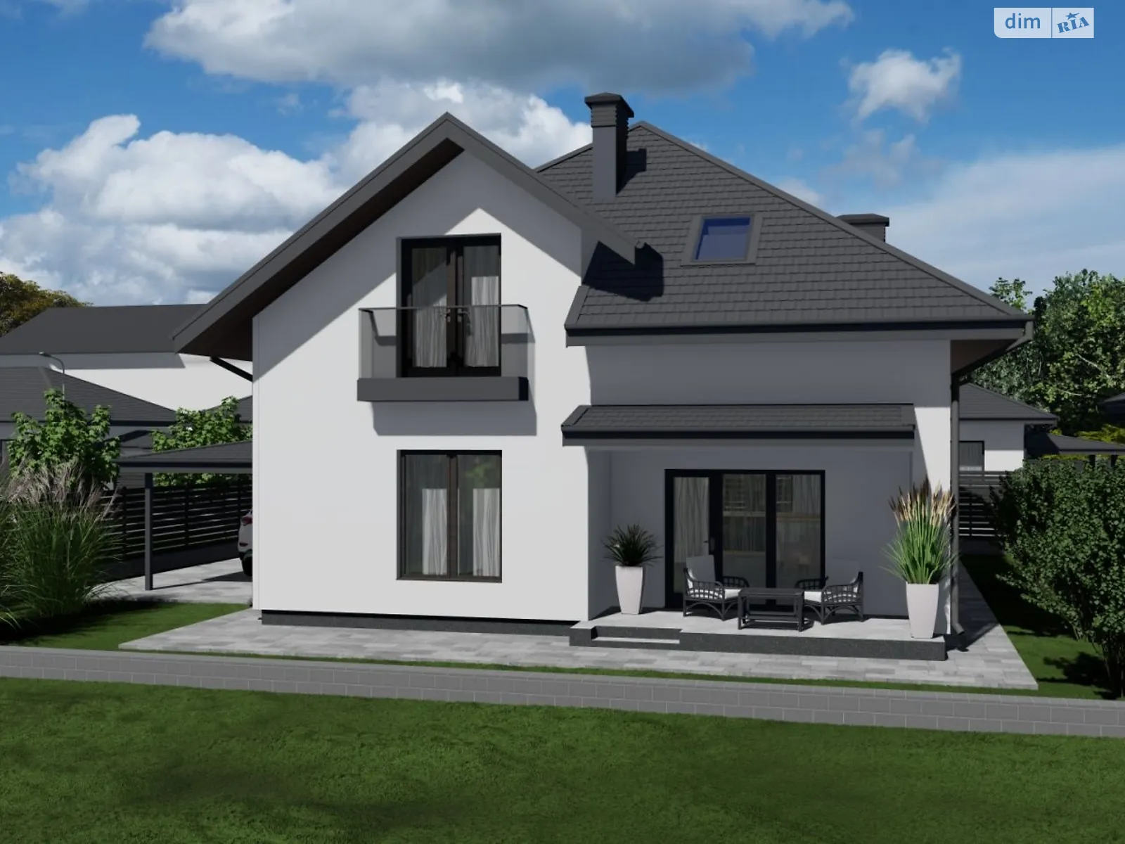 Продается дом на 2 этажа 155 кв. м с балконом, цена: 170000 $ - фото 1