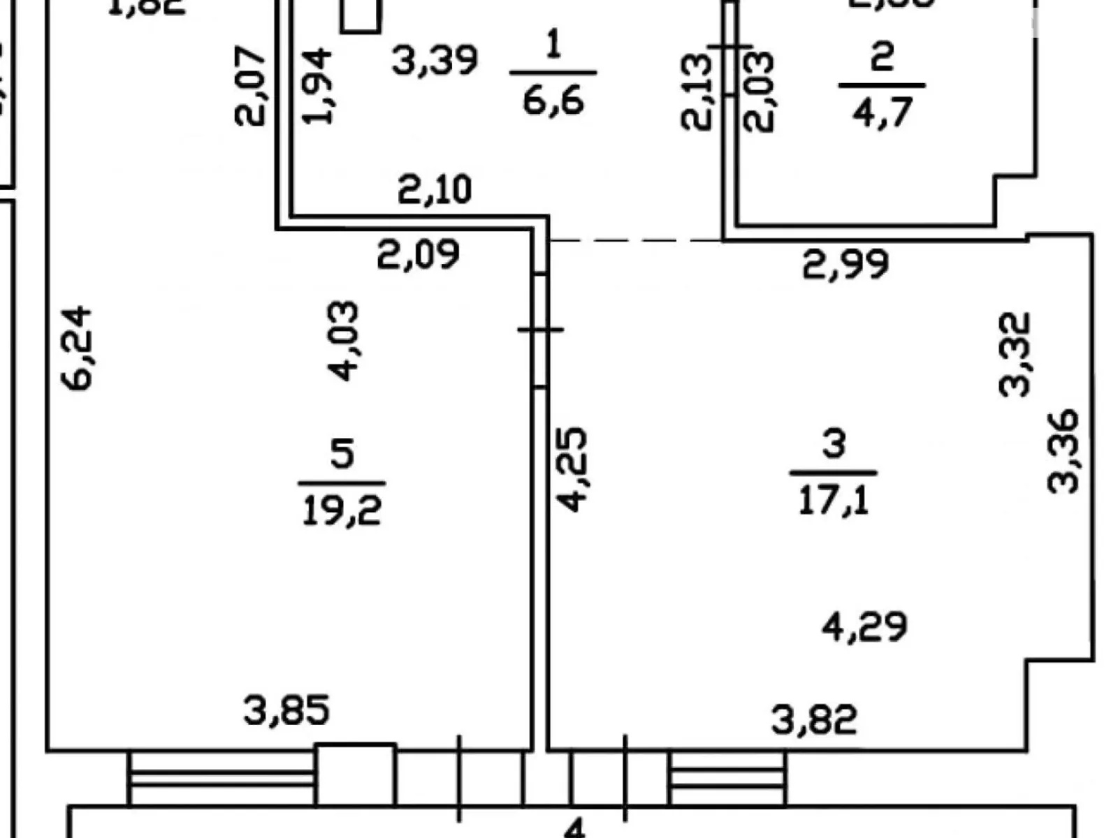 Продается 1-комнатная квартира 51.6 кв. м в Львове, ул. Генерала Тараса Чупринки, 130 - фото 1