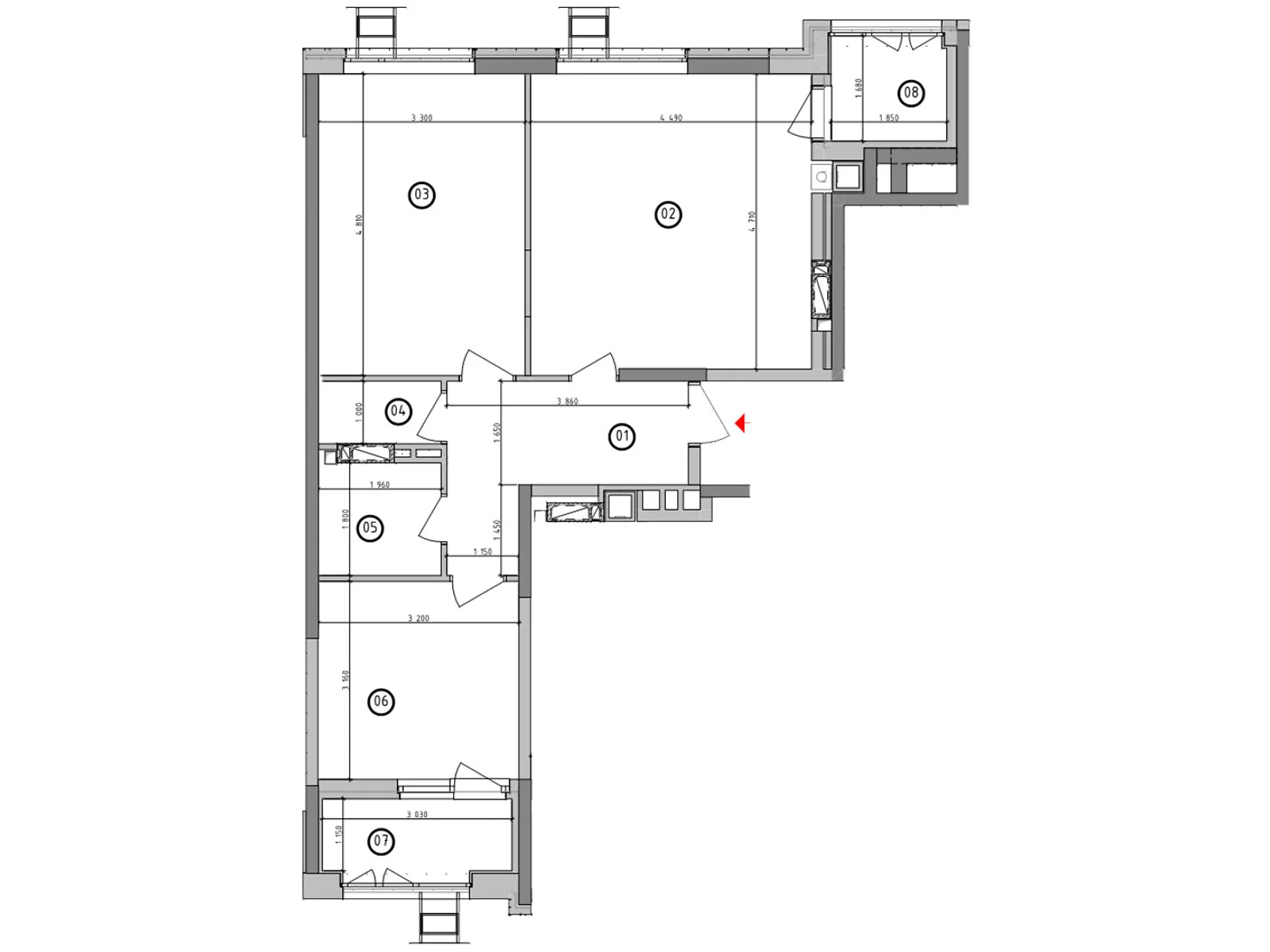 Продається 2-кімнатна квартира 67.8 кв. м у Гатне, вул. Київська(Карпа Валовня), 1 - фото 1