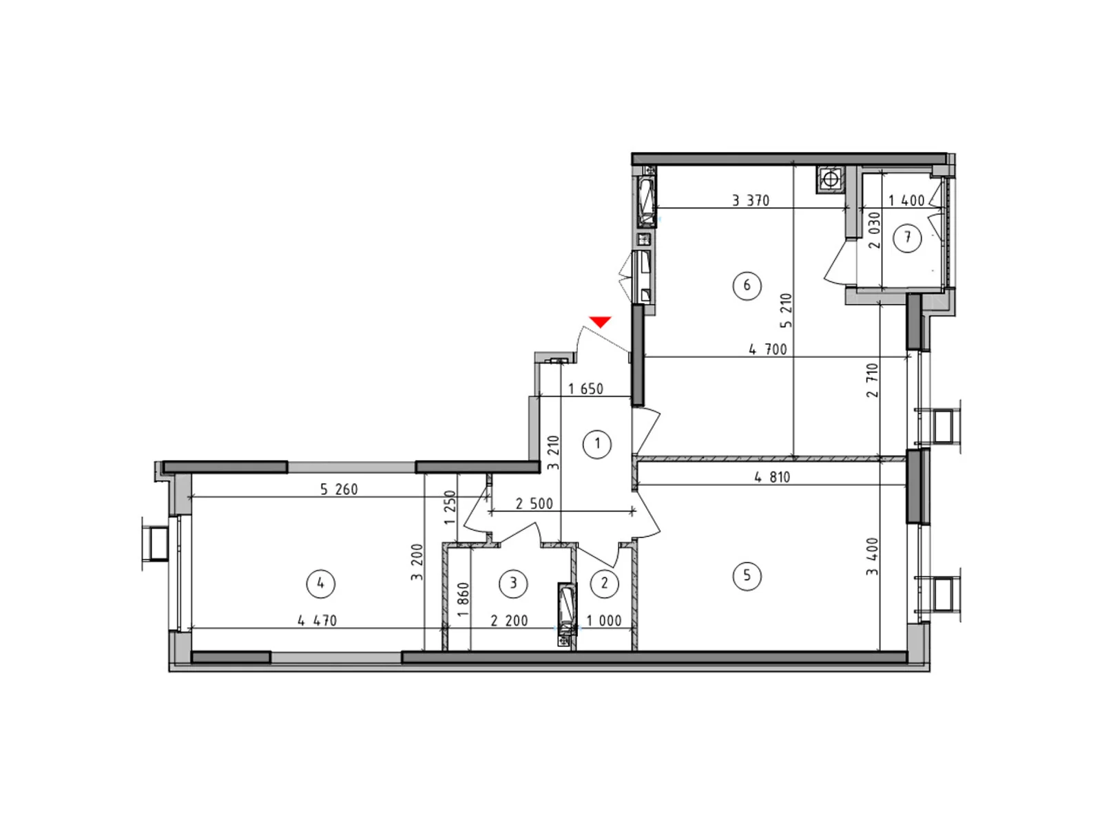 Продається 2-кімнатна квартира 68 кв. м у Гатне, вул. Київська(Карпа Валовня), 1 - фото 1