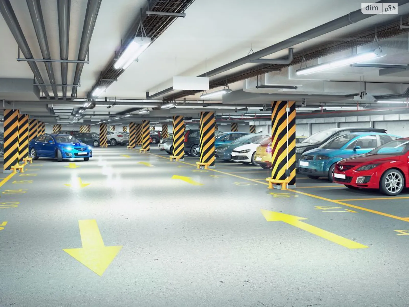 Здається в оренду підземний паркінг під легкове авто на 15 кв. м, цена: 7000 грн - фото 1