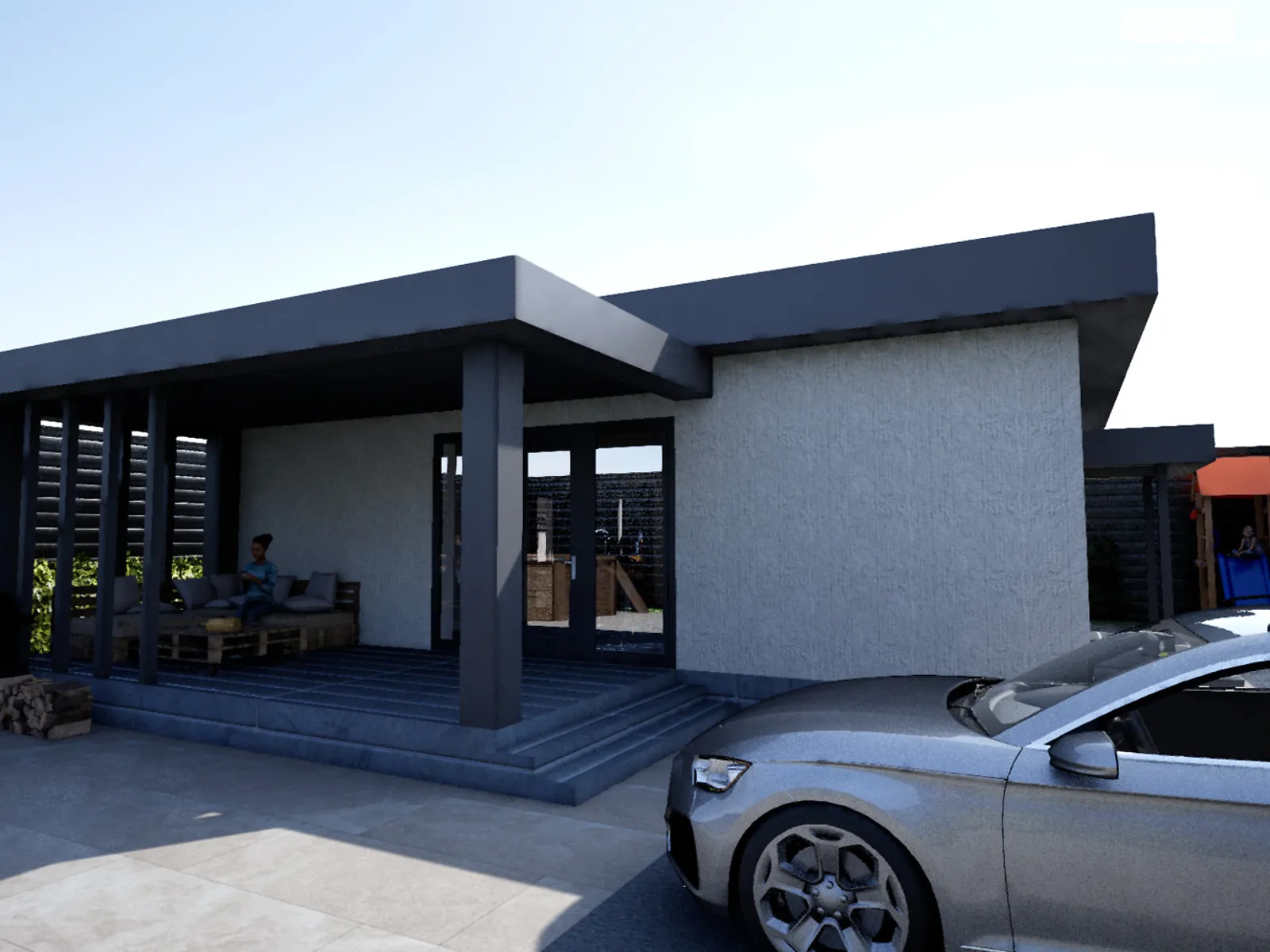 Продается одноэтажный дом 95 кв. м с гаражом, цена: 67500 $ - фото 1