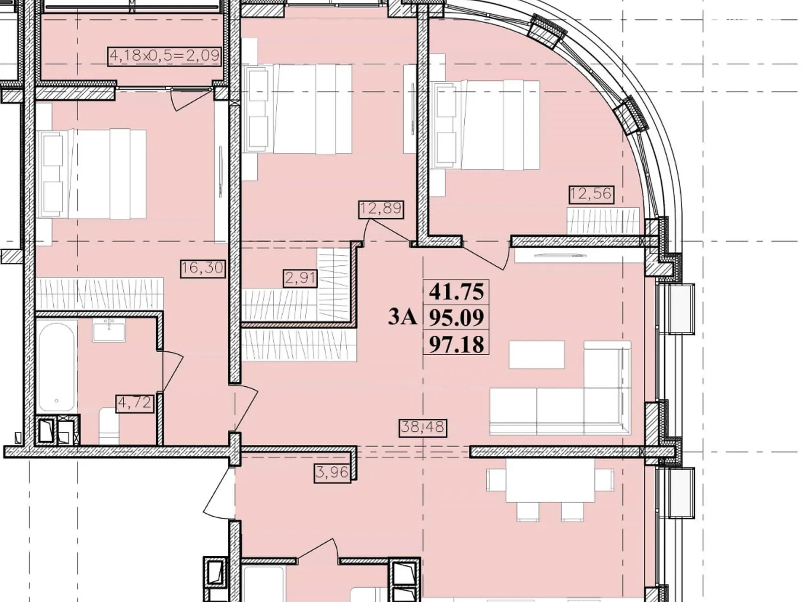 Продается 3-комнатная квартира 100 кв. м в Одессе, ул. Ивана Франко - фото 1