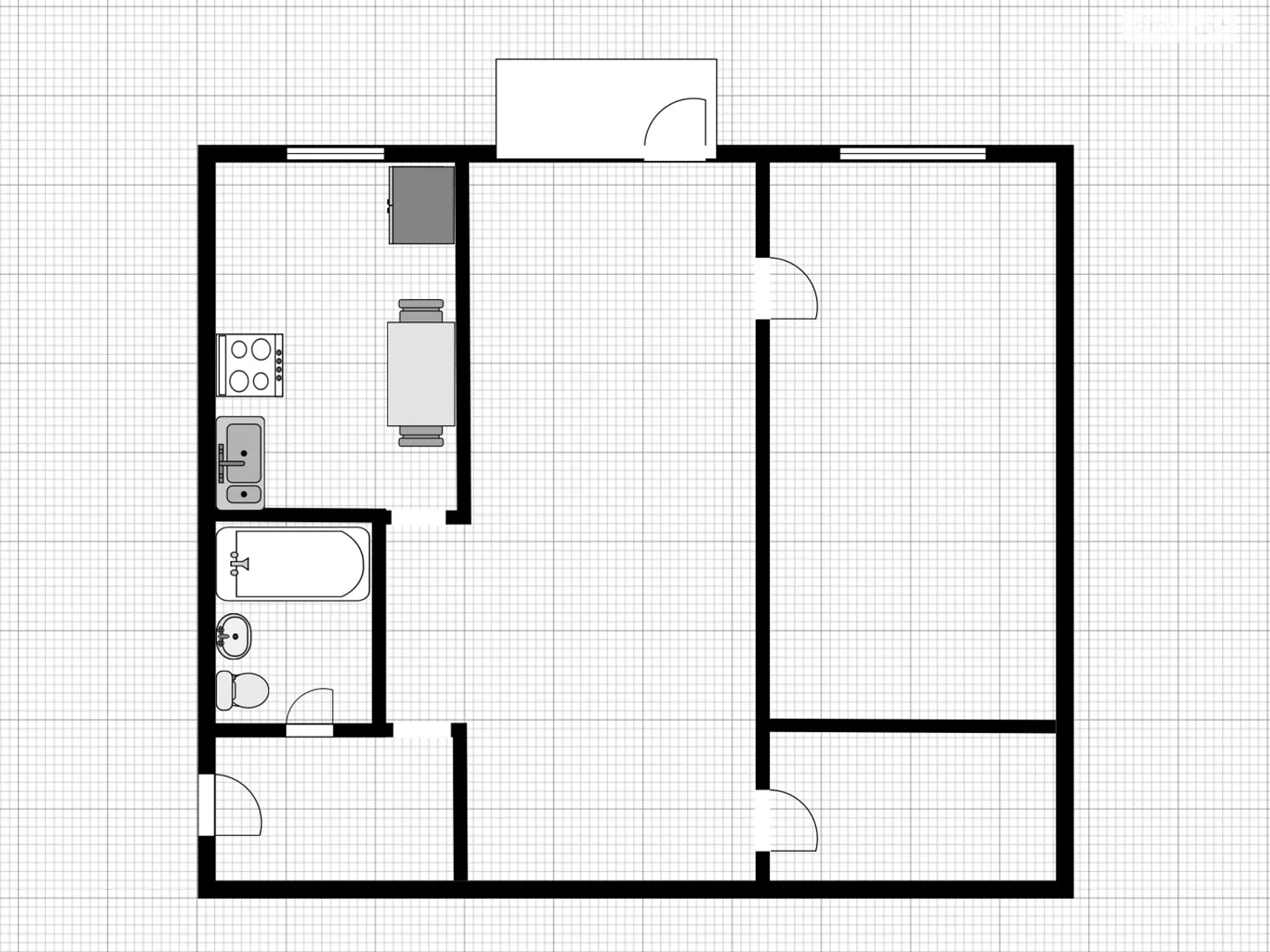 Продается 2-комнатная квартира 44 кв. м в Днепре, ул. Аудиторная(Выборгская), 33 - фото 1