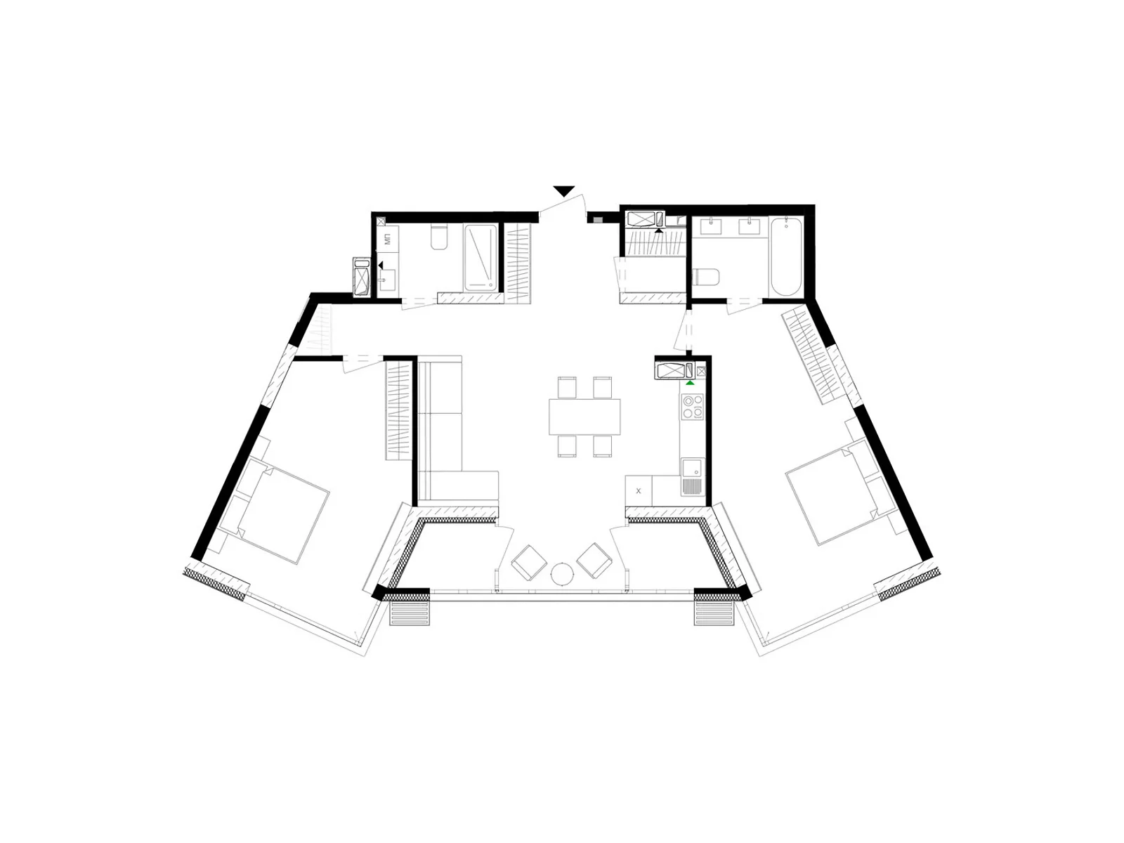 Продается 3-комнатная квартира 103.4 кв. м в Киеве, ул. Евгения Маланюка(Сагайдака), 101 - фото 1