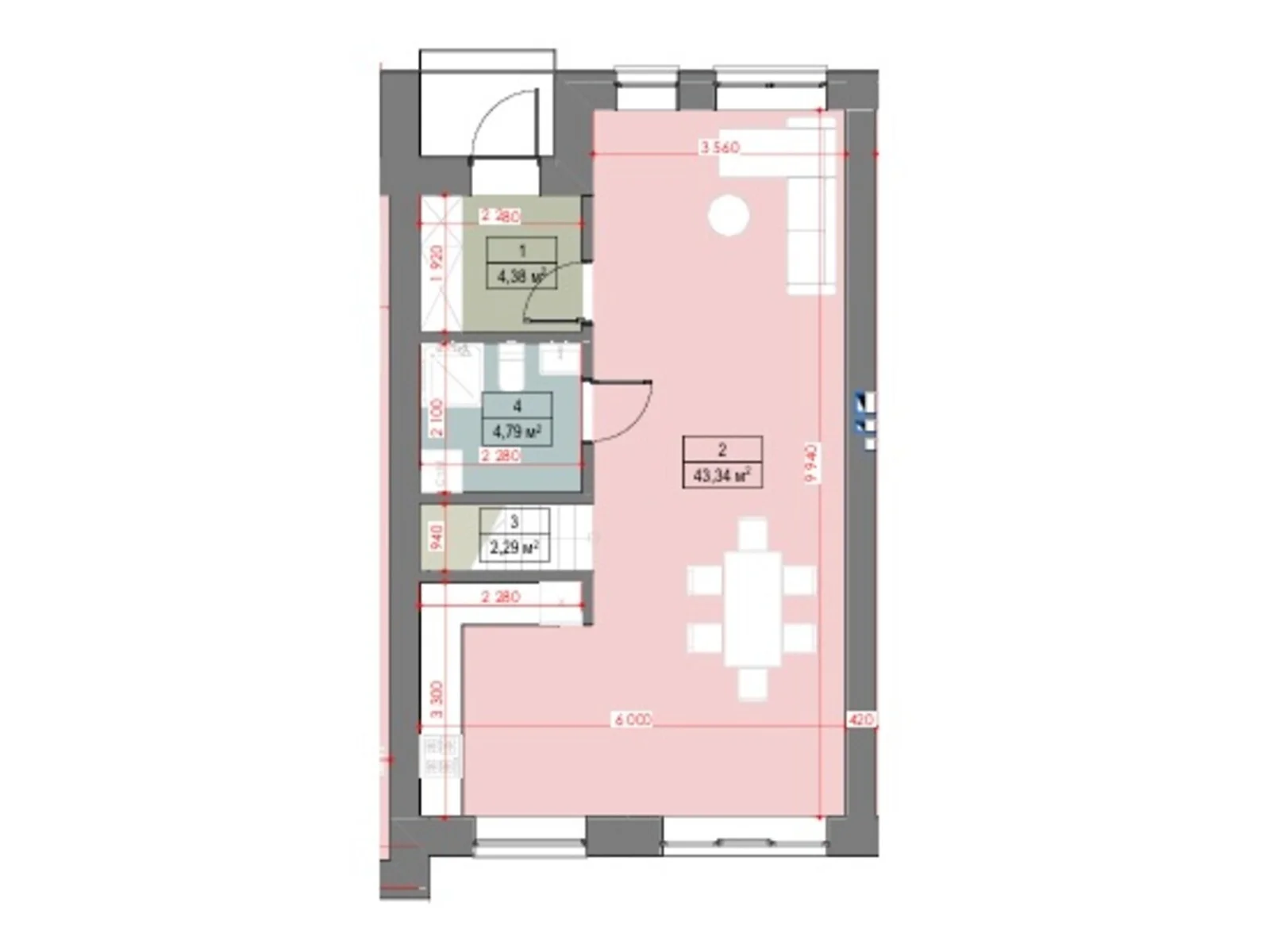 ул. Сергея Голубева Ровно КГ Amster, цена: 87000 $ - фото 1