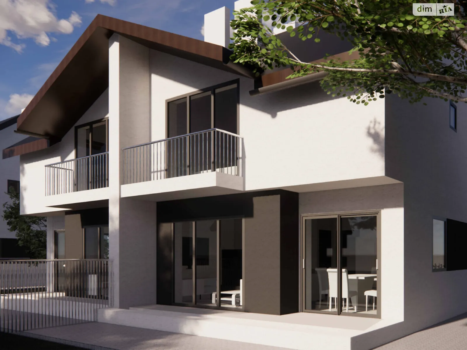 Продается дом на 2 этажа 95 кв. м с садом, цена: 75000 $ - фото 1
